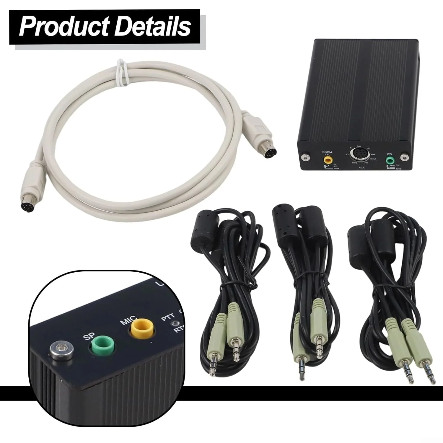 رابط اتصال رادیویی U5 LINK آلیاژ آلومینیوم برای Xiegu G90S FT8 HRD N1MM CW رابط اتصال رادیویی U5 LINK آلیاژ آلومینیوم برای Xiegu G90S FT8 HRD N1MM CW