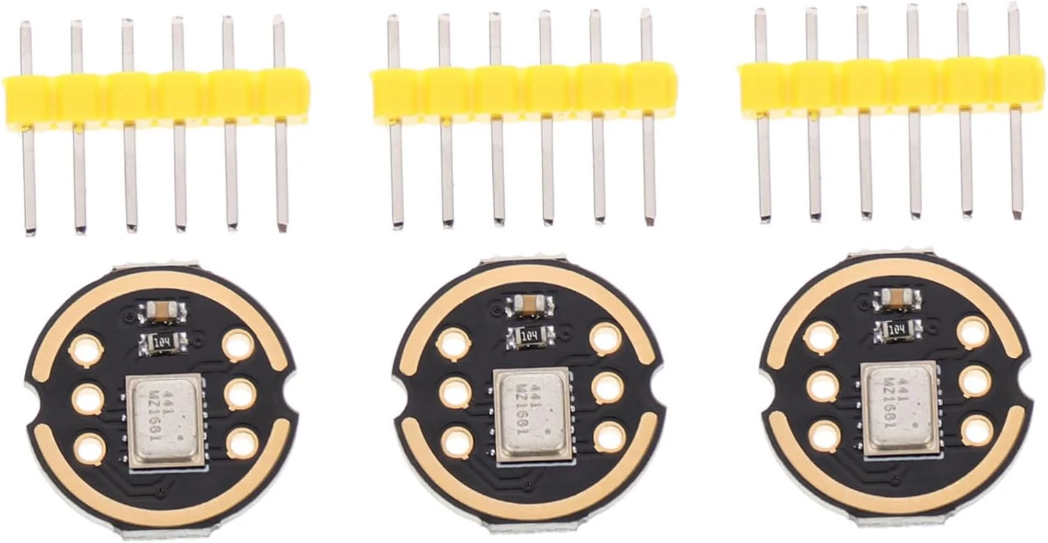 3 عدد ماژول میکروفون همه جهته با دقت بالا، مصرف انرژی پایین، رابط I2S سازگار با ESP32، فرکانس پایدار، روکش طلای بادوام 3 عدد ماژول میکروفون همه جهته با دقت بالا، مصرف انرژی پایین، رابط I2S سازگار با ESP32، فرکانس پایدار، روکش طلای بادوام