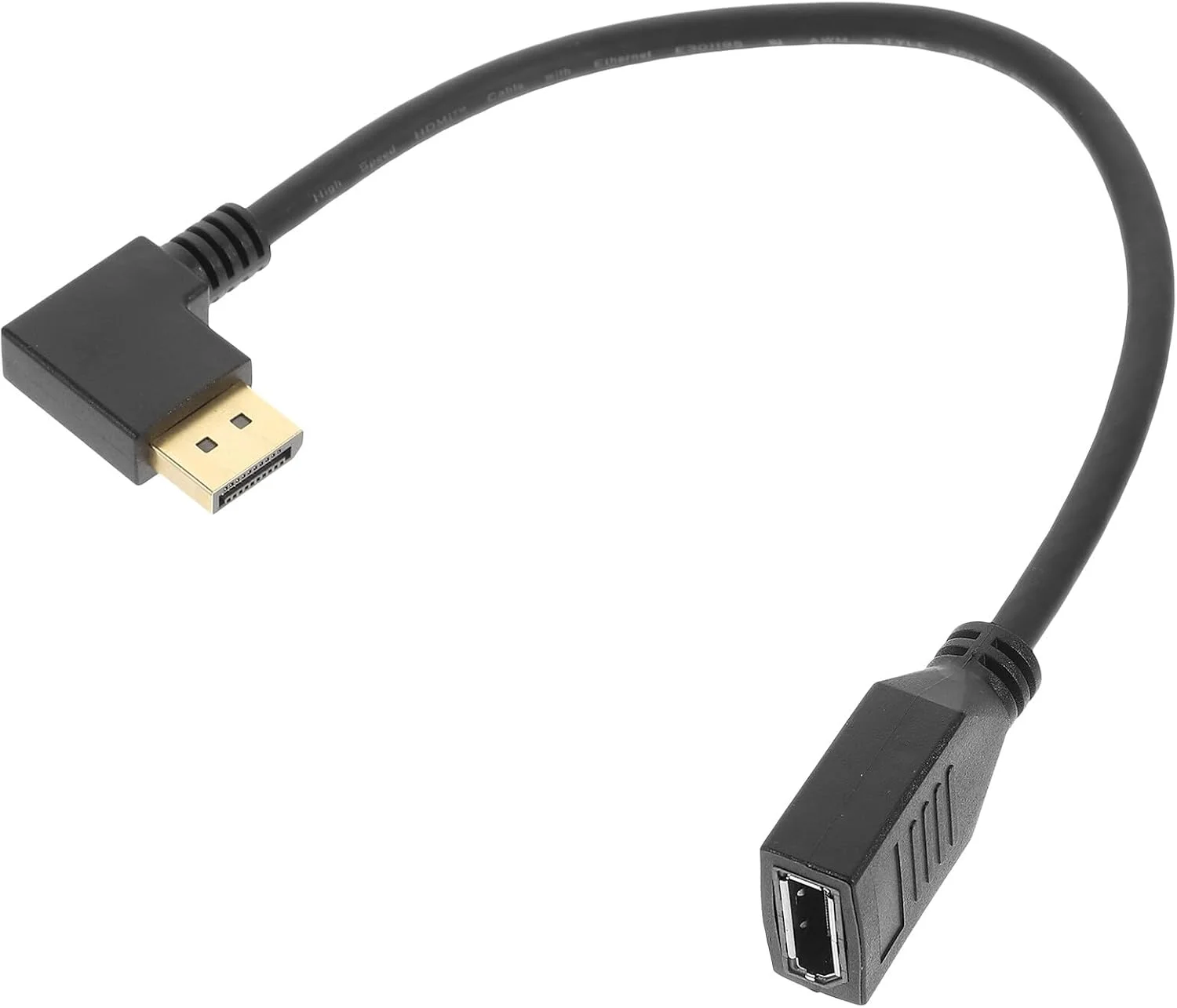 کابل افزایش طول DisplayPort نر به ماده Mobestech، کابل افزایش طول PC با زاویه چپ، انتقال سیگنال HD پایدار برای اتصال مانیتور کامپیوتر کابل افزایش طول DisplayPort نر به ماده Mobestech، کابل افزایش طول PC با زاویه چپ، انتقال سیگنال HD پایدار برای اتصال مانیتور کامپیوتر