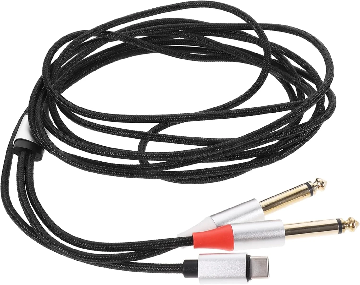 کابل صوتی دوگانه USB C Cabilock کابل تقسیم کننده صوتی قوی برای تلفن هوشمند تبلت لپ تاپ تقویت کننده بلندگو میکسر صدا انتقال صدای با کیفیت بالا جمع و جور و بادوام کابل صوتی دوگانه USB C Cabilock کابل تقسیم کننده صوتی قوی برای تلفن هوشمند تبلت لپ تاپ تقویت کننده بلندگو میکسر صدا انتقال صدای با کیفیت بالا جمع و جور و بادوام