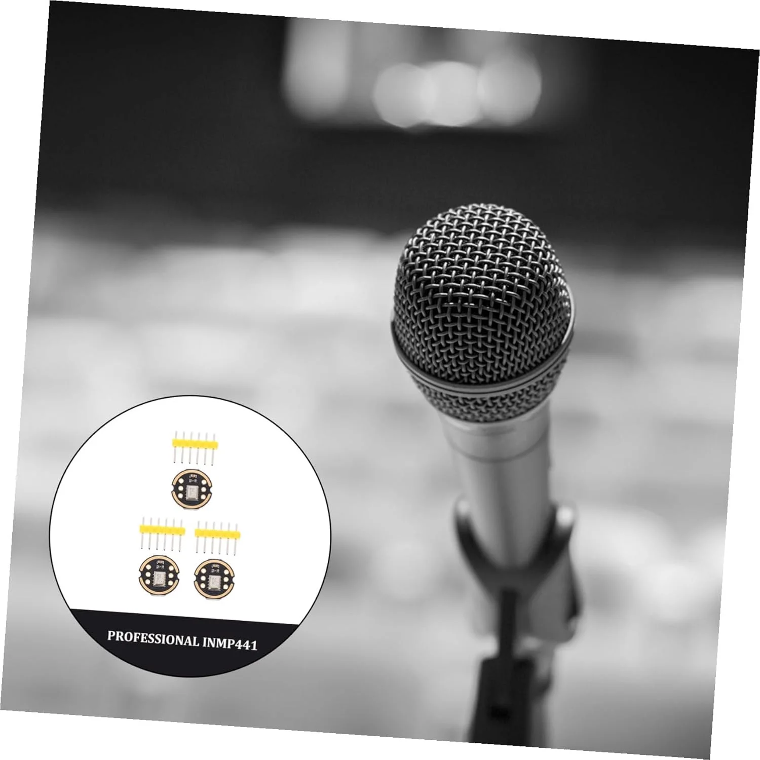 3 عدد ماژول میکروفون همه جهته با رابط I2S، فناوری تراشه میکروفون، دقت بالا، مصرف انرژی پایین، سازگار برای کنفرانس تلفنی و دستگاه های تلفن همراه 3 عدد ماژول میکروفون همه جهته با رابط I2S، فناوری تراشه میکروفون، دقت بالا، مصرف انرژی پایین، سازگار برای کنفرانس تلفنی و دستگاه های تلفن همراه