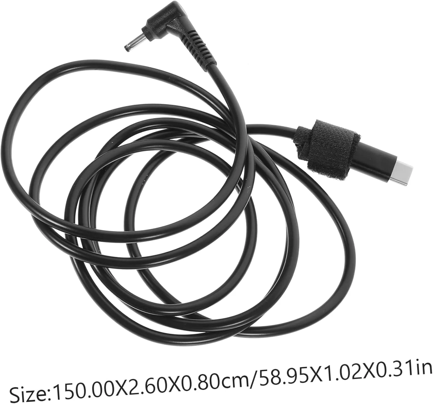 کابل آداپتور USB-C به DC هاناباس، مبدل شارژر، کابل شارژ DC انعطاف پذیر برای لپ تاپ و دوربین کابل آداپتور USB-C به DC هاناباس، مبدل شارژر، کابل شارژ DC انعطاف پذیر برای لپ تاپ و دوربین