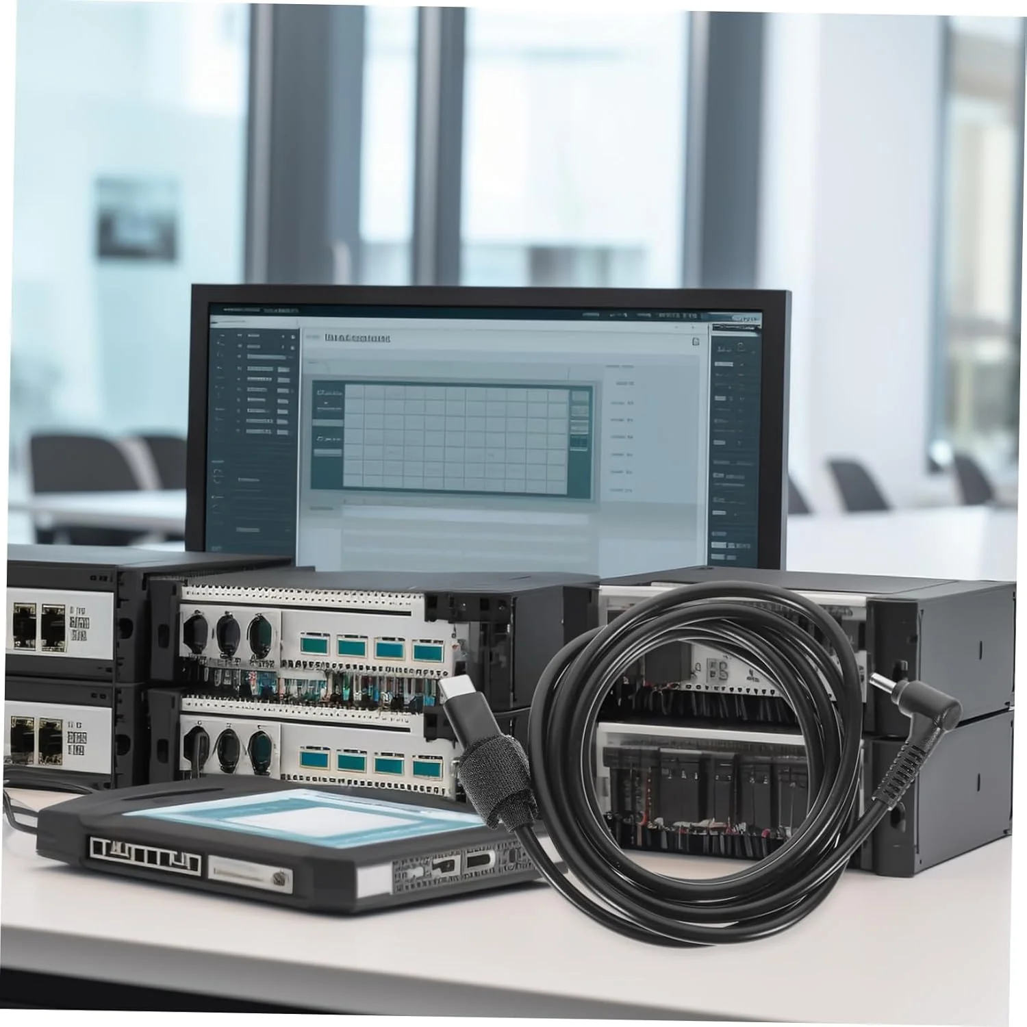 کابل آداپتور USB-C به DC هاناباس، مبدل شارژر، کابل شارژ DC انعطاف پذیر برای لپ تاپ و دوربین کابل آداپتور USB-C به DC هاناباس، مبدل شارژر، کابل شارژ DC انعطاف پذیر برای لپ تاپ و دوربین