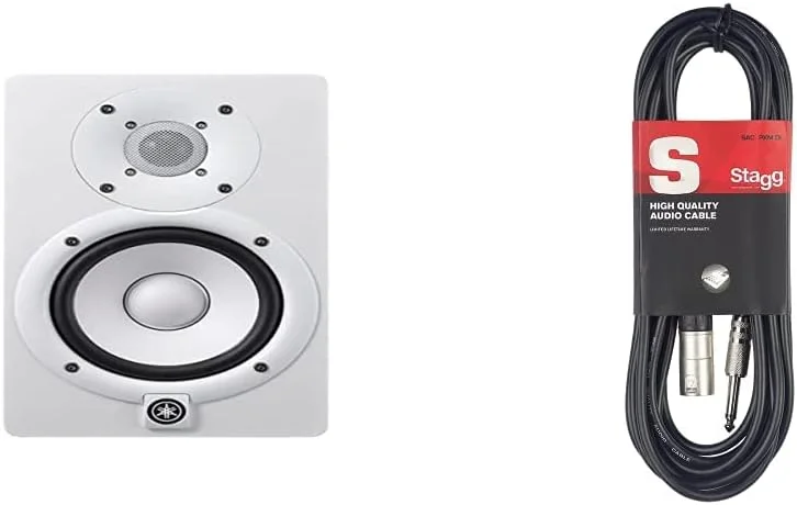 بلندگوی مانیتور استودیویی یاماها HS 8 برای تولیدکنندگان، دیجیها و نوازندگان – مشکی و کابل صوتی Stagg SAC3PXM DL DLX PLG-XLRm 3 متری، مشکی بلندگوی مانیتور استودیویی یاماها HS 8 برای تولیدکنندگان، دیجیها و نوازندگان – مشکی و کابل صوتی Stagg SAC3PXM DL DLX PLG-XLRm 3 متری، مشکی