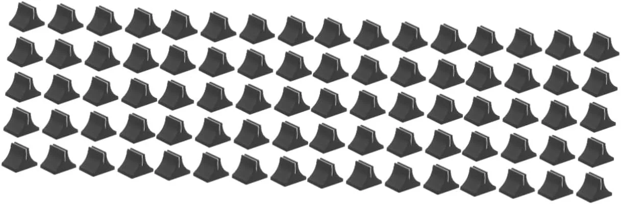 Toyvian 80 عدد درپوش فشاری پلاستیکی برای پتانسیومترهای کشویی مستقیم، درپوش های لغزنده میکسر، بادوام و آسان برای نصب برای دستگاه های صوتی و میکسرها Toyvian 80 عدد درپوش فشاری پلاستیکی برای پتانسیومترهای کشویی مستقیم، درپوش های لغزنده میکسر، بادوام و آسان برای نصب برای دستگاه های صوتی و میکسرها