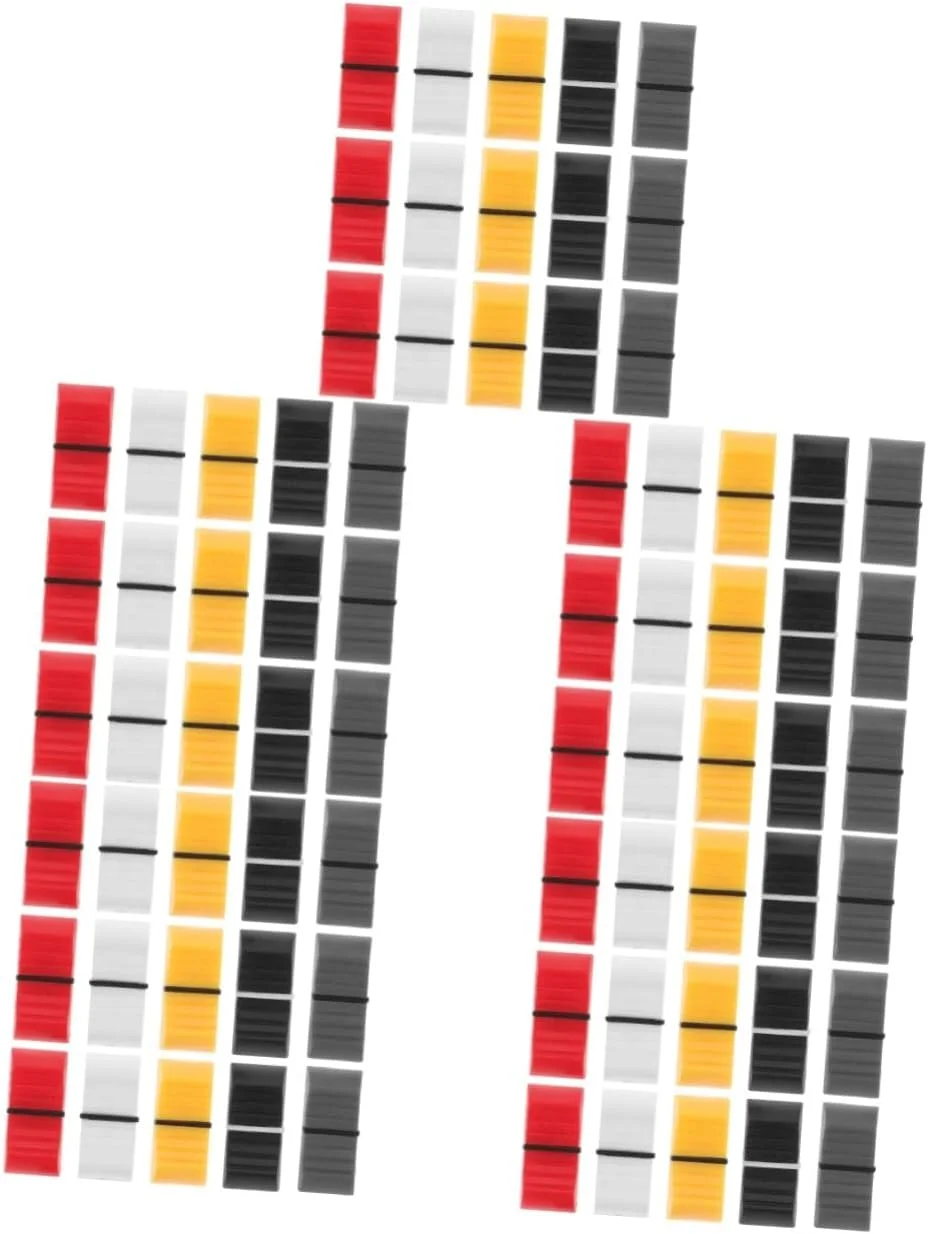 تویاندونا 250 عدد کلاهک لغزنده برای میکسر، دکمه های قابل تعویض برای میکسر کنسول، سازگار با شفت، کلاهک های بادوام و ماندگار برای دی جی، بار و تولید موسیقی تویاندونا 250 عدد کلاهک لغزنده برای میکسر، دکمه های قابل تعویض برای میکسر کنسول، سازگار با شفت، کلاهک های بادوام و ماندگار برای دی جی، بار و تولید موسیقی