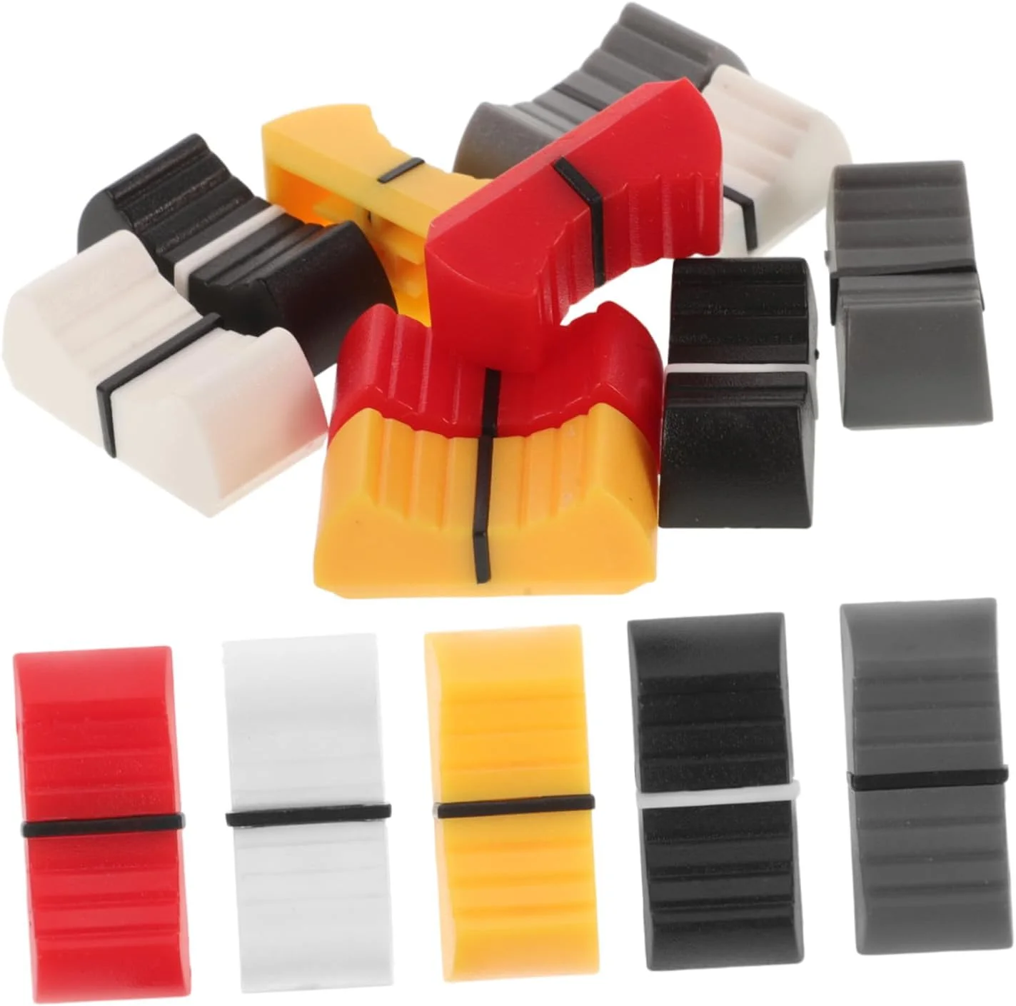 تویاندونا 250 عدد کلاهک لغزنده برای میکسر، دکمه های قابل تعویض برای میکسر کنسول، سازگار با شفت، کلاهک های بادوام و ماندگار برای دی جی، بار و تولید موسیقی تویاندونا 250 عدد کلاهک لغزنده برای میکسر، دکمه های قابل تعویض برای میکسر کنسول، سازگار با شفت، کلاهک های بادوام و ماندگار برای دی جی، بار و تولید موسیقی