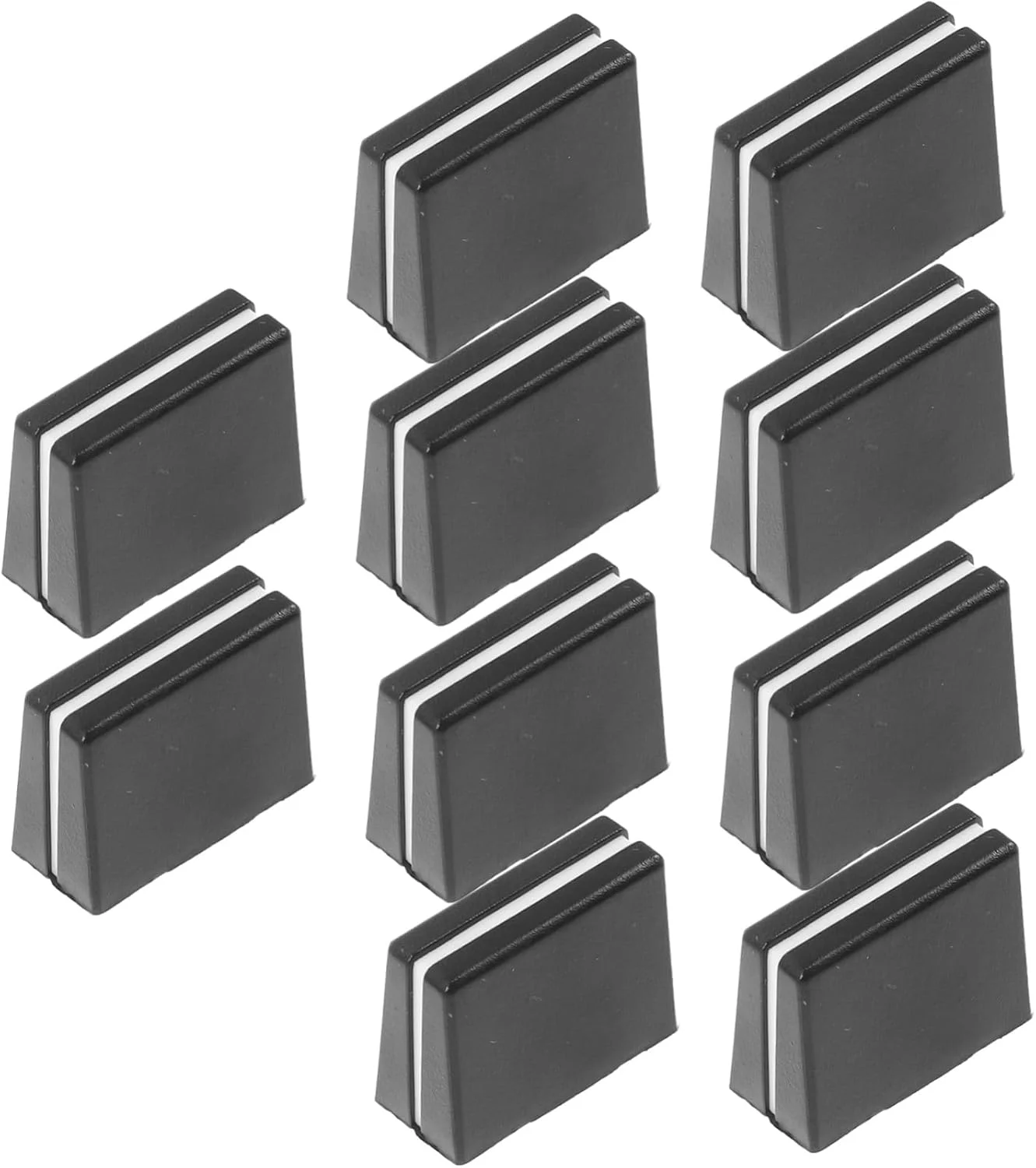 Toyvian 10 عدد درپوش کشویی فیدر، کلاهک های جایگزین لغزنده ساخته شده از ABS بادوام با قطر داخلی سازگار برای کنسول میکسر DJ مشکی Toyvian 10 عدد درپوش کشویی فیدر، کلاهک های جایگزین لغزنده ساخته شده از ABS بادوام با قطر داخلی سازگار برای کنسول میکسر DJ مشکی