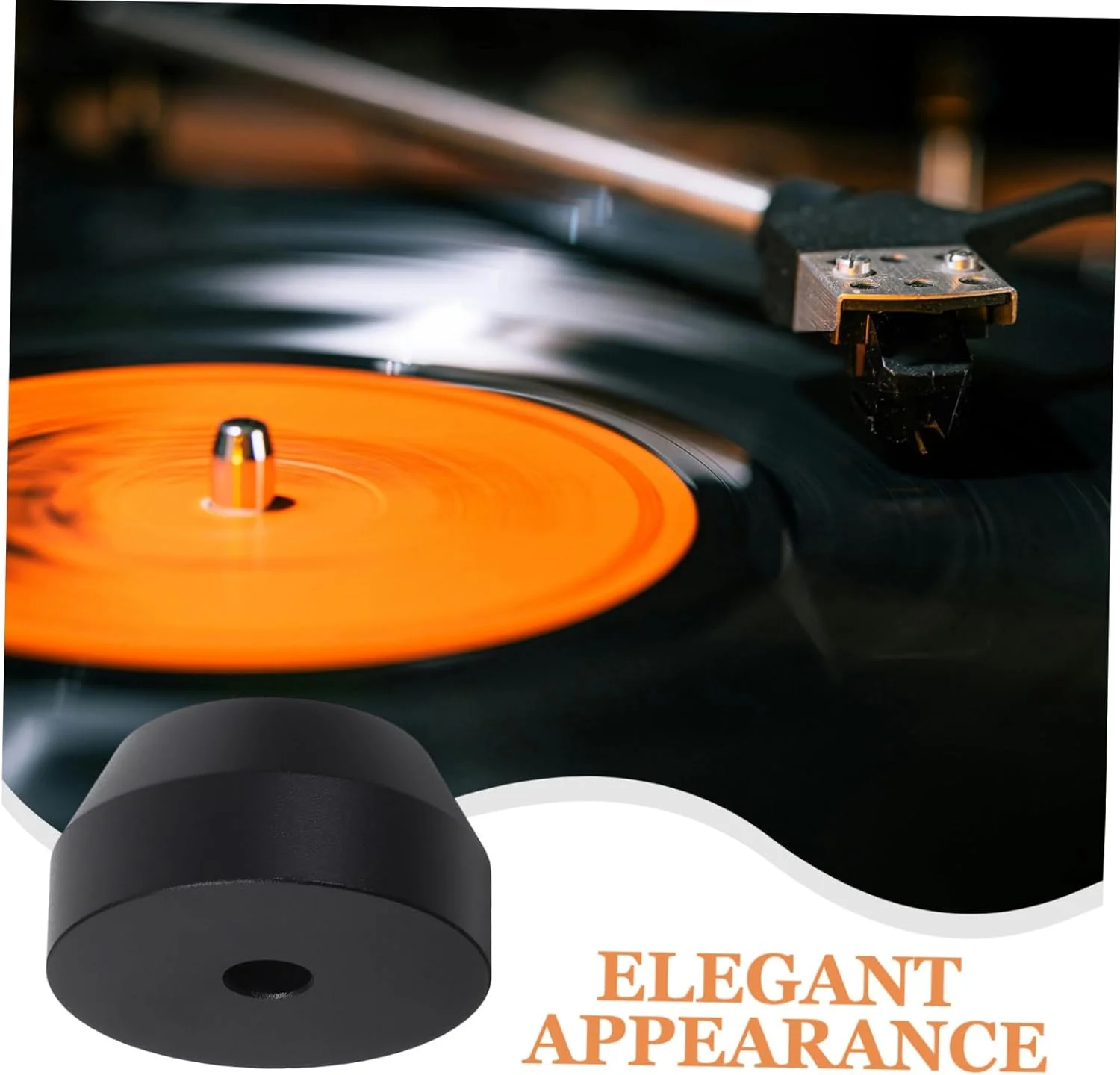 تثبیت کننده وزنه صفحه گرامافون Toyvian ساخته شده از آلومینیوم جامد برای گرامافون سازگار با صفحات بزرگ برای کاهش نویز پخش و بهبود تثبیت کننده وزنه صفحه گرامافون Toyvian ساخته شده از آلومینیوم جامد برای گرامافون سازگار با صفحات بزرگ برای کاهش نویز پخش و بهبود
