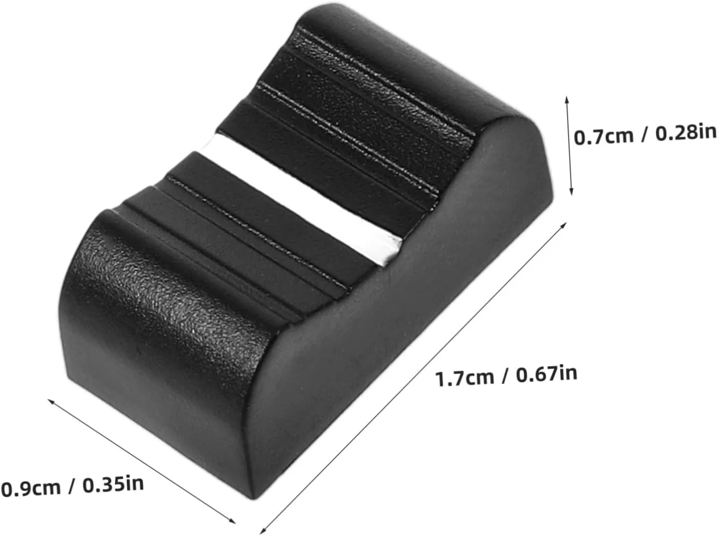 Toyvian 100 عدد درپوش فشاری برای پتانسیومتر، درپوش های لغزنده میکسر مشکی برای میکسر صدا و کنسول ها، مناسب برای کنترل دقیق صدا و کاربری آسان Toyvian 100 عدد درپوش فشاری برای پتانسیومتر، درپوش های لغزنده میکسر مشکی برای میکسر صدا و کنسول ها، مناسب برای کنترل دقیق صدا و کاربری آسان