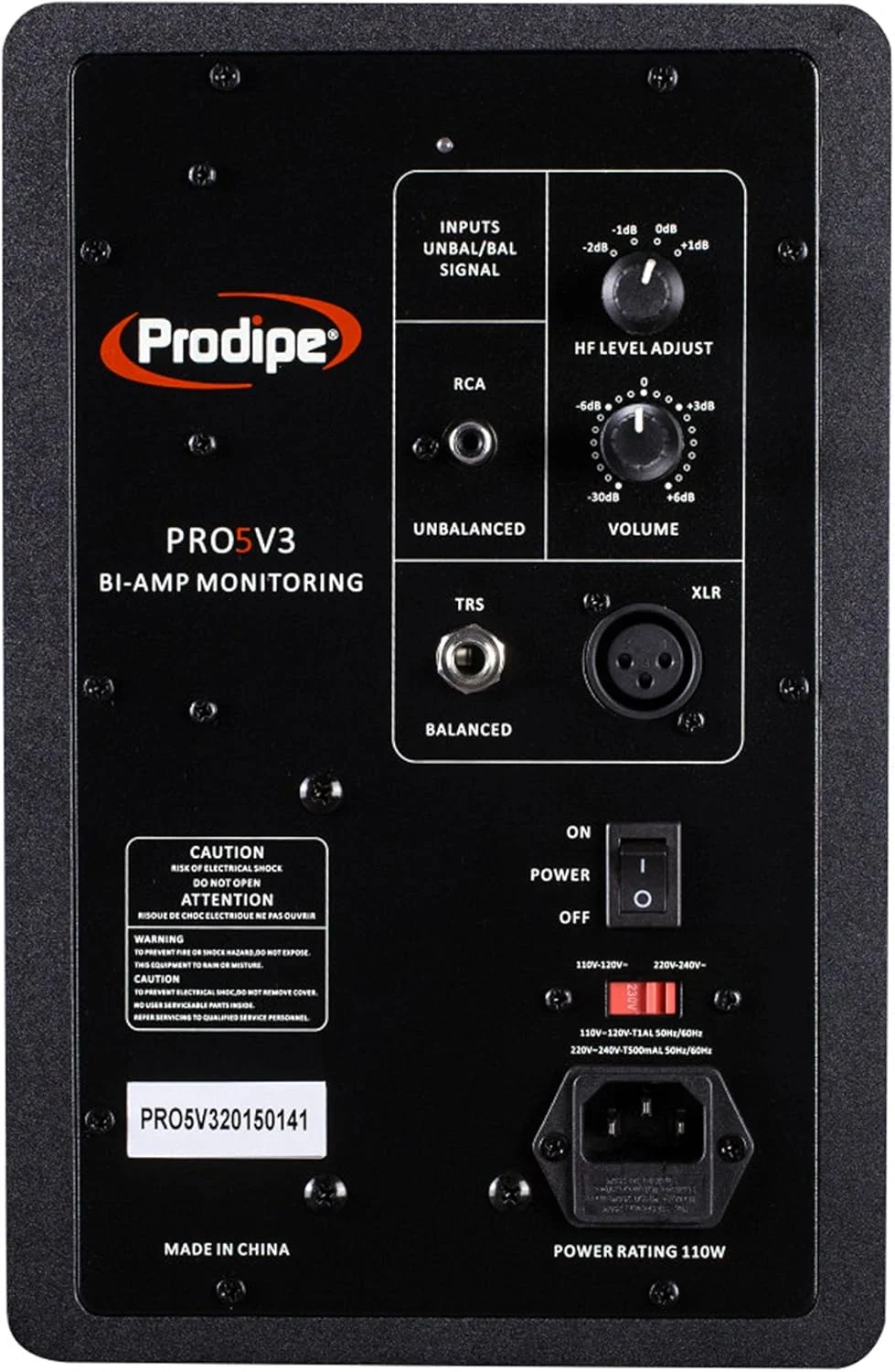 اسپیکر مانیتور استودیویی اکتیو Prodipe Pro 5v3