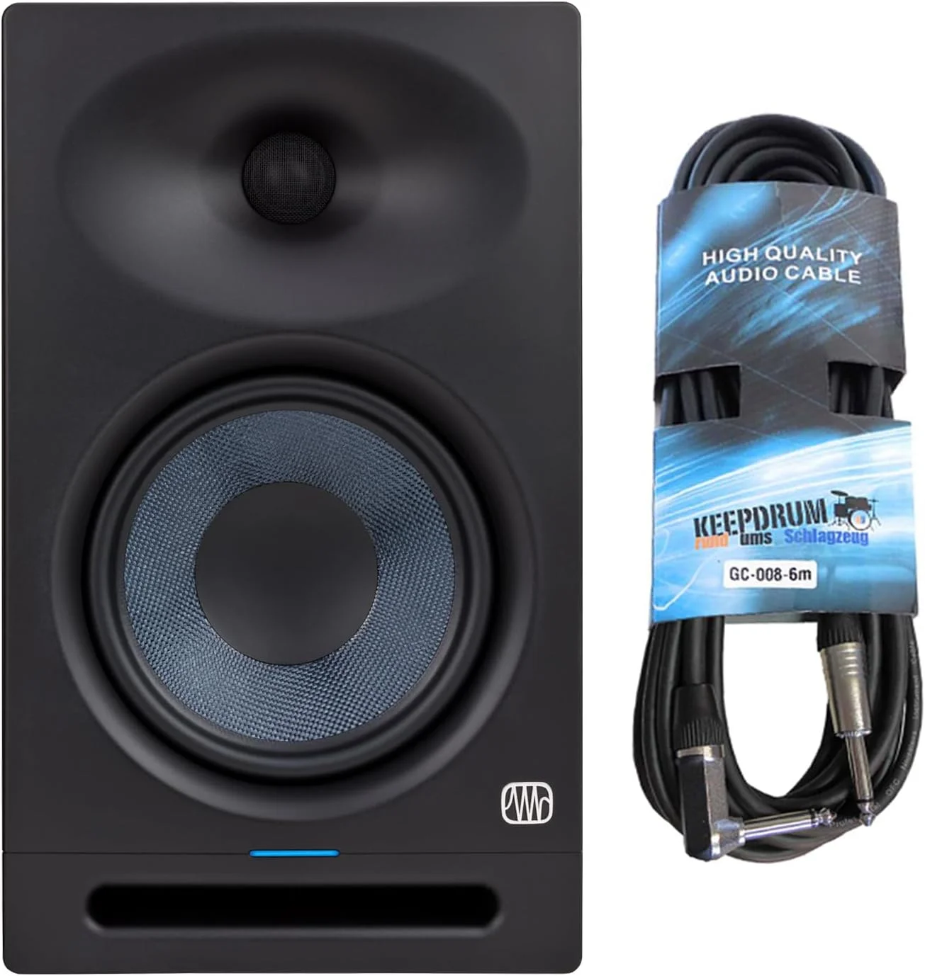 اسپیکر مانیتورینگ اکتیو Presonus Eris Studio 8 + کابل کیپ درام اسپیکر مانیتورینگ اکتیو Presonus Eris Studio 8 + کابل کیپ درام