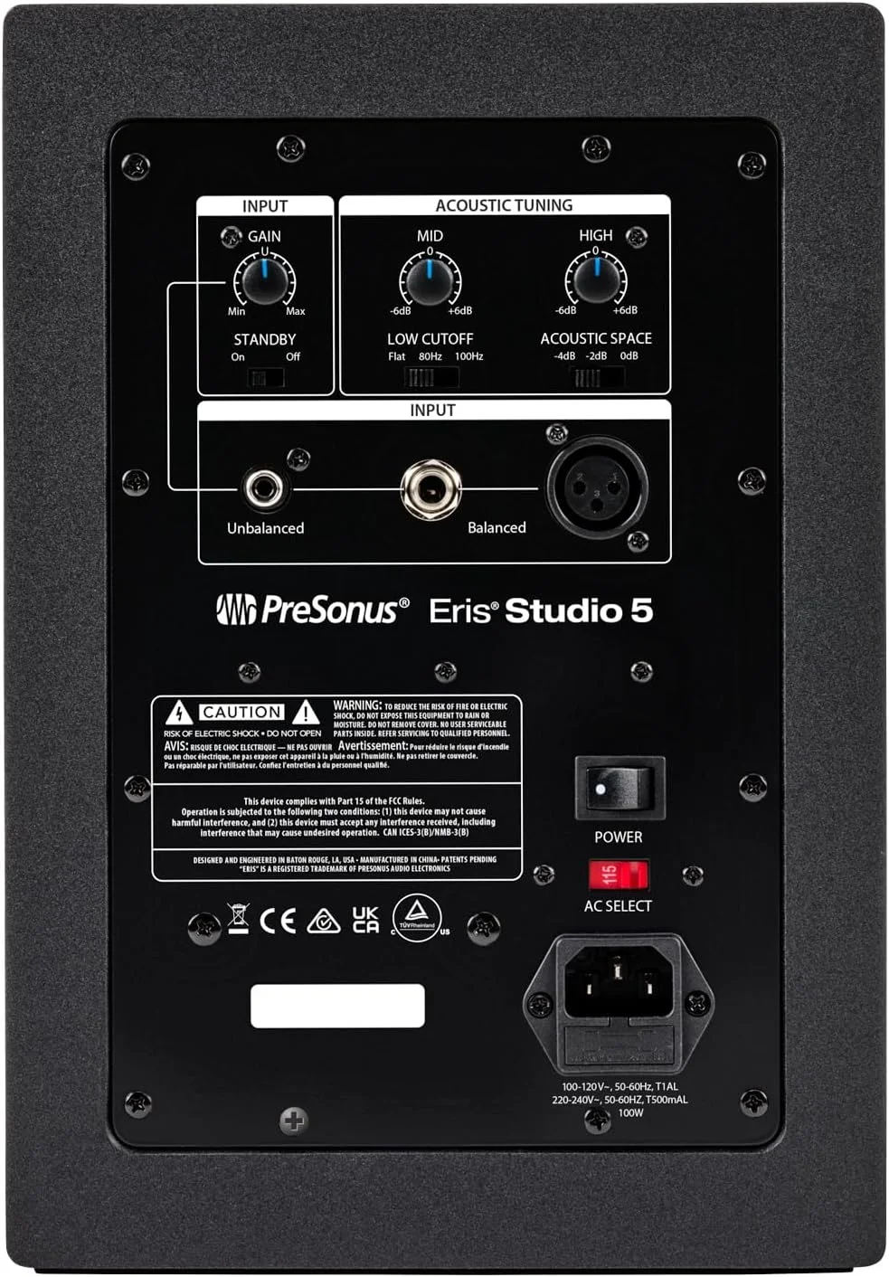 اسپیکر مانیتورینگ اکتیو Presonus Eris Studio 5 + کابل کیپ درام