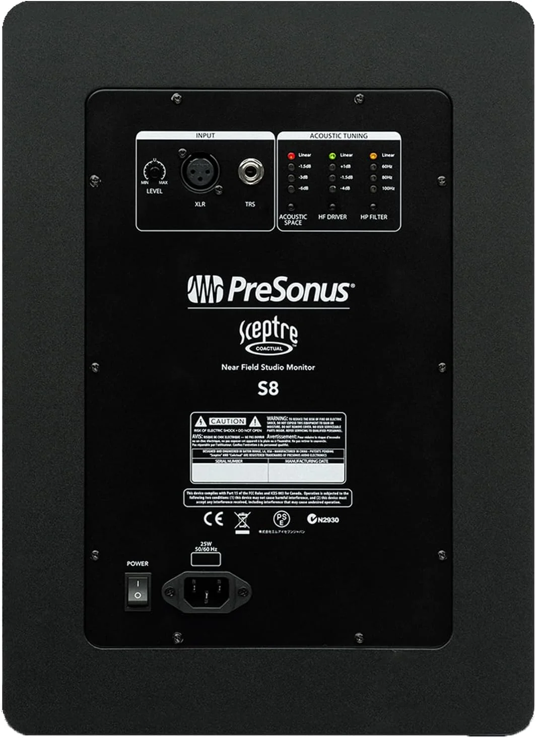مانیتور استودیویی اکتیو حرفه ای PreSonus Sceptre S8 به همراه کابل XLR کیپ درام مانیتور استودیویی اکتیو حرفه ای PreSonus Sceptre S8 به همراه کابل XLR کیپ درام