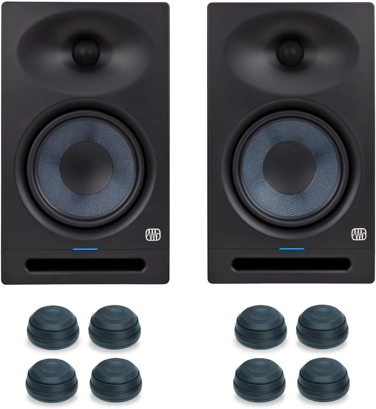 یک جفت مانیتورینگ استودیویی اکتیو 8 اینچی Presonus Eris Studio 8 + ست پایه های لرزه گیر بلندگو keepdrum 2X یک جفت مانیتورینگ استودیویی اکتیو 8 اینچی Presonus Eris Studio 8 + ست پایه های لرزه گیر بلندگو keepdrum 2X