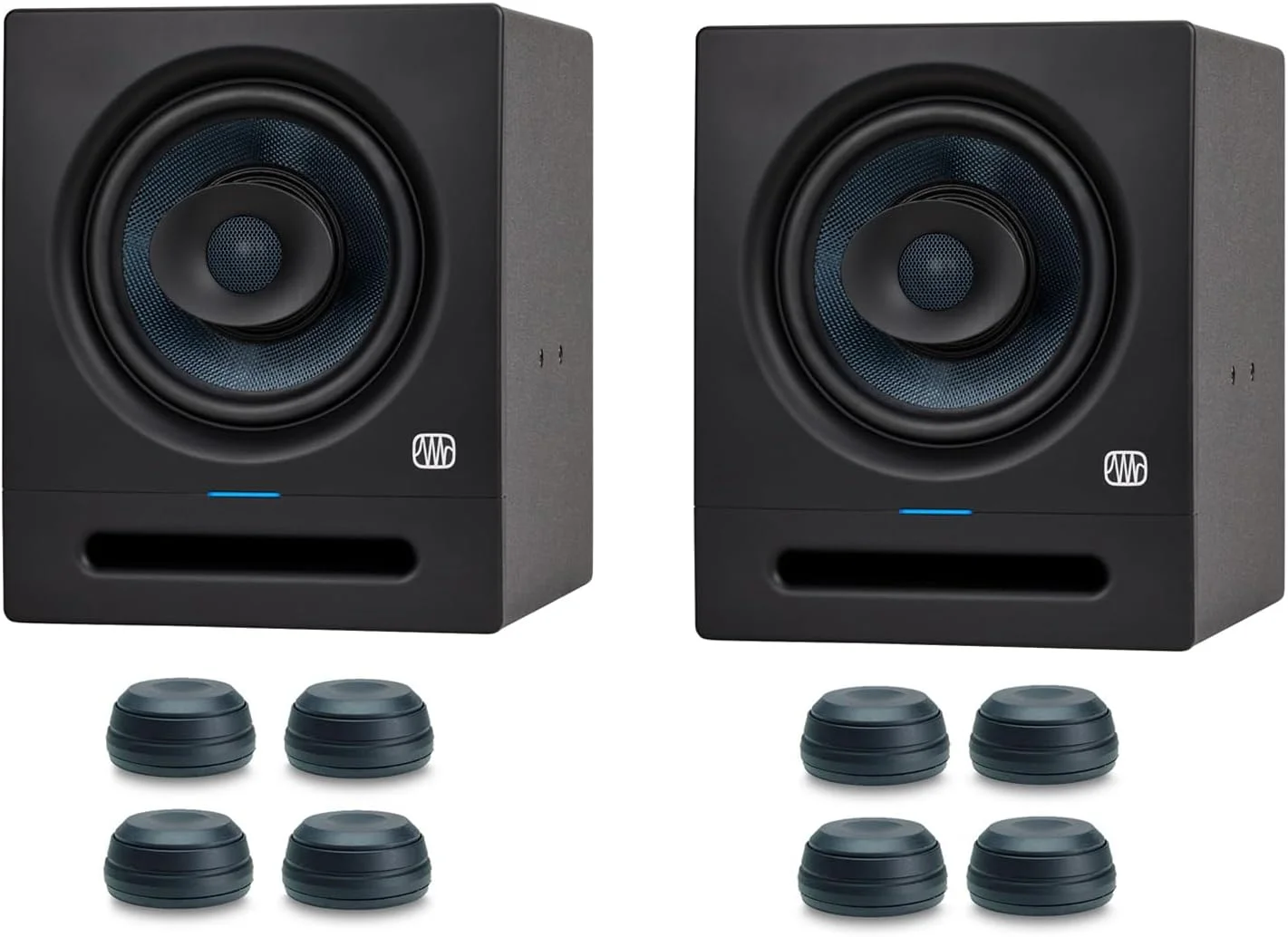 مانیتور استودیویی اکتیو پریسونوس Eris Pro 8 (یک جفت) به همراه پایه های بلندگوی keepdrum مانیتور استودیویی اکتیو پریسونوس Eris Pro 8 (یک جفت) به همراه پایه های بلندگوی keepdrum