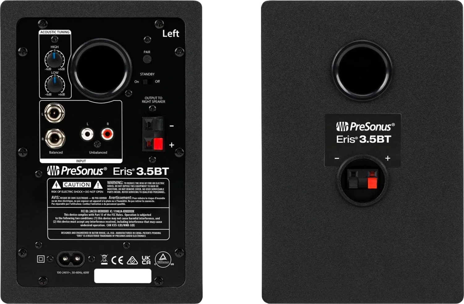 اسپیکرهای مانیتور استودیویی بلوتوثی اکتیو Presonus Eris 3.5BT نسل دوم + کابل جک keepdrum