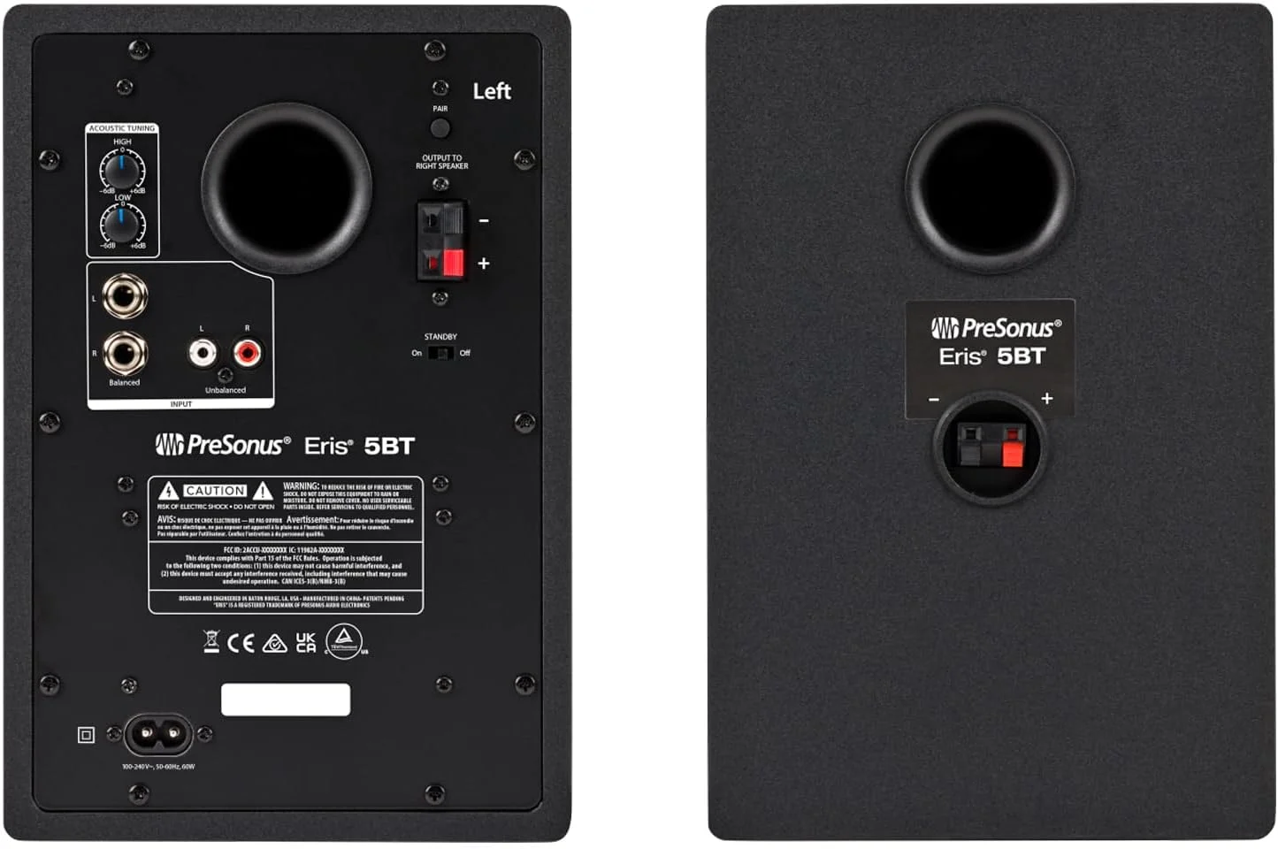 اسپیکرهای مانیتور استودیویی بلوتوثی اکتیو Presonus Eris 5BT نسل دوم + کابل جک keepdrum اسپیکرهای مانیتور استودیویی بلوتوثی اکتیو Presonus Eris 5BT نسل دوم + کابل جک keepdrum