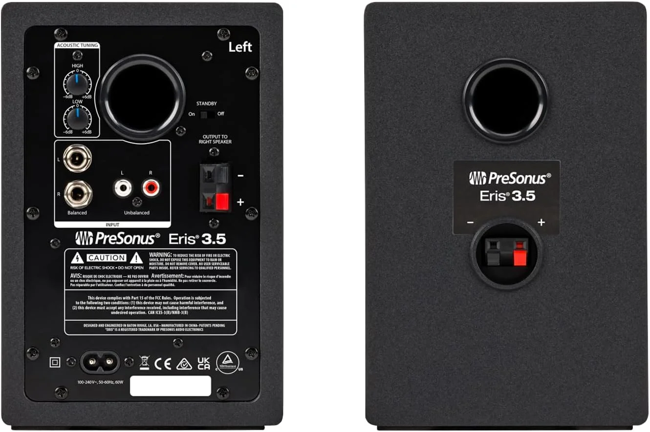 اسپیکر مانیتورینگ استودیویی اکتیو پریسونوس Eris 3.5 نسل دوم + پایه لرزه گیر keepdrum اسپیکر مانیتورینگ استودیویی اکتیو پریسونوس Eris 3.5 نسل دوم + پایه لرزه گیر keepdrum