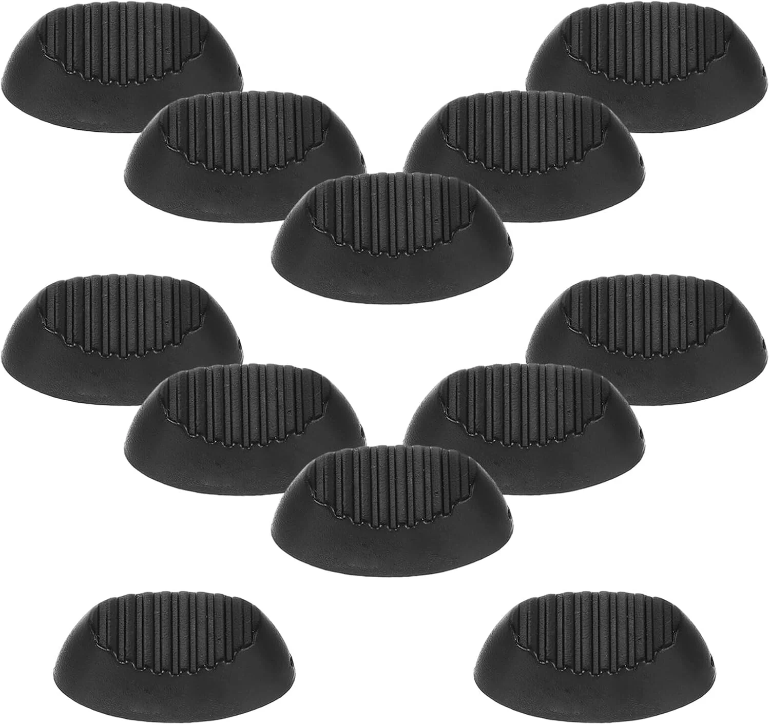 Supvox 10 عدد درپوش لغزنده میکسر، ساخته شده از پلاستیک بادوام، دکمه های فیدر ارگونومیک برای میکسر صوتی و تقویت کننده، پوشش پتانسیومتر مشکی بادوام