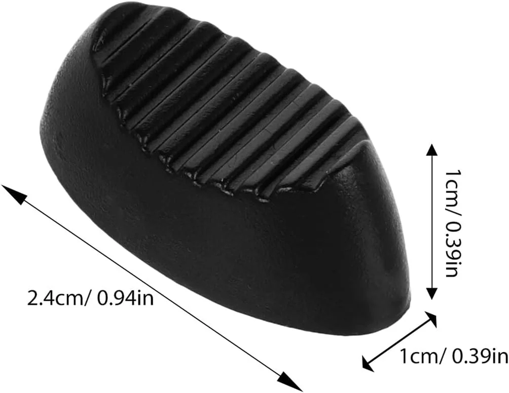 Supvox 10 عدد درپوش لغزنده میکسر، ساخته شده از پلاستیک بادوام، دکمه های فیدر ارگونومیک برای میکسر صوتی و تقویت کننده، پوشش پتانسیومتر مشکی بادوام