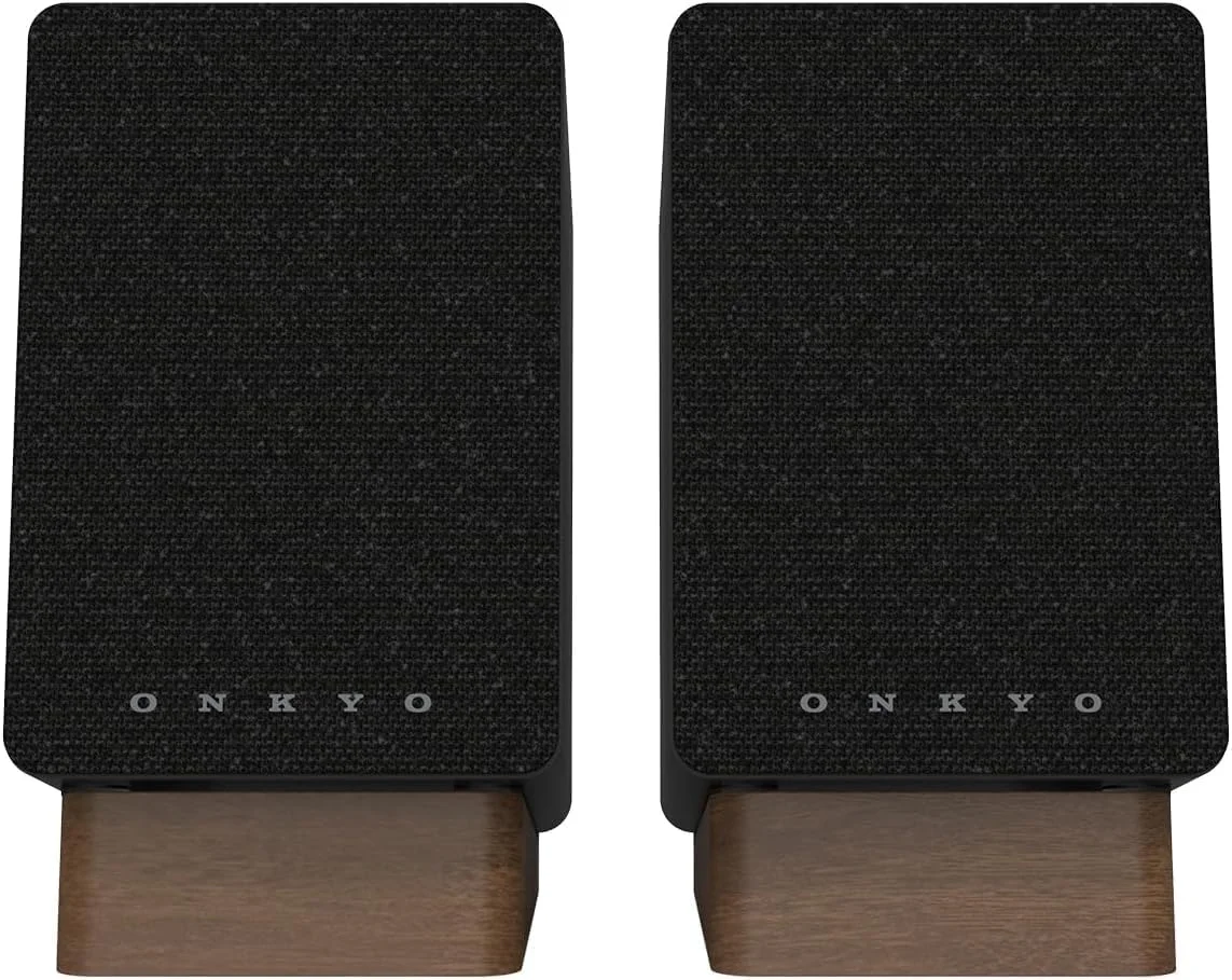 مانیتورهای استودیویی فعال Onkyo Creator Series GX-10DB، مشکی - ووفر 3 اینچی، USB-C، لاین/فونو، اپتیکال، بلوتوث 5.3 LE Audio