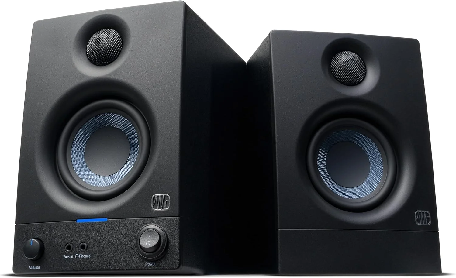 اسپیکر اکتیو چندرسانه‌ای 3.5 اینچی PreSonus Eris 3.5 Gen 2 برای تولید موسیقی استودیویی با کیفیت بالا و گیمینگ، توان 50 وات، مشکی