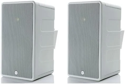 بلندگوی فضای باز مانیتور آدیو Climate 80 - همراه با براکت دیواری - مشکی (جفت)