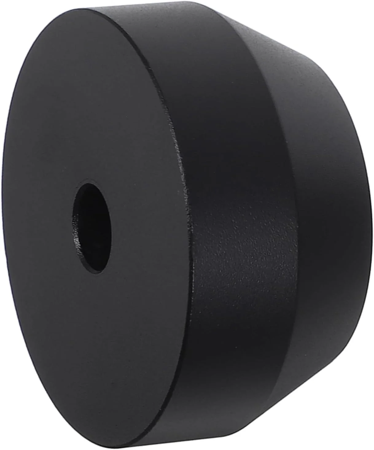 تثبیت کننده صفحه گرام آلومینیومی Milisten با آداپتور بزرگ برای صفحات گرامافون، وضوح صدا را بهبود می بخشد و نویز را در هنگام پخش به حداقل می رساند