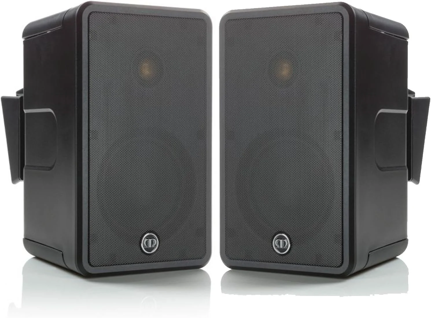 بلندگوی فضای باز مانیتور آدیو Climate 50 با براکت دیواری - مشکی (جفت)