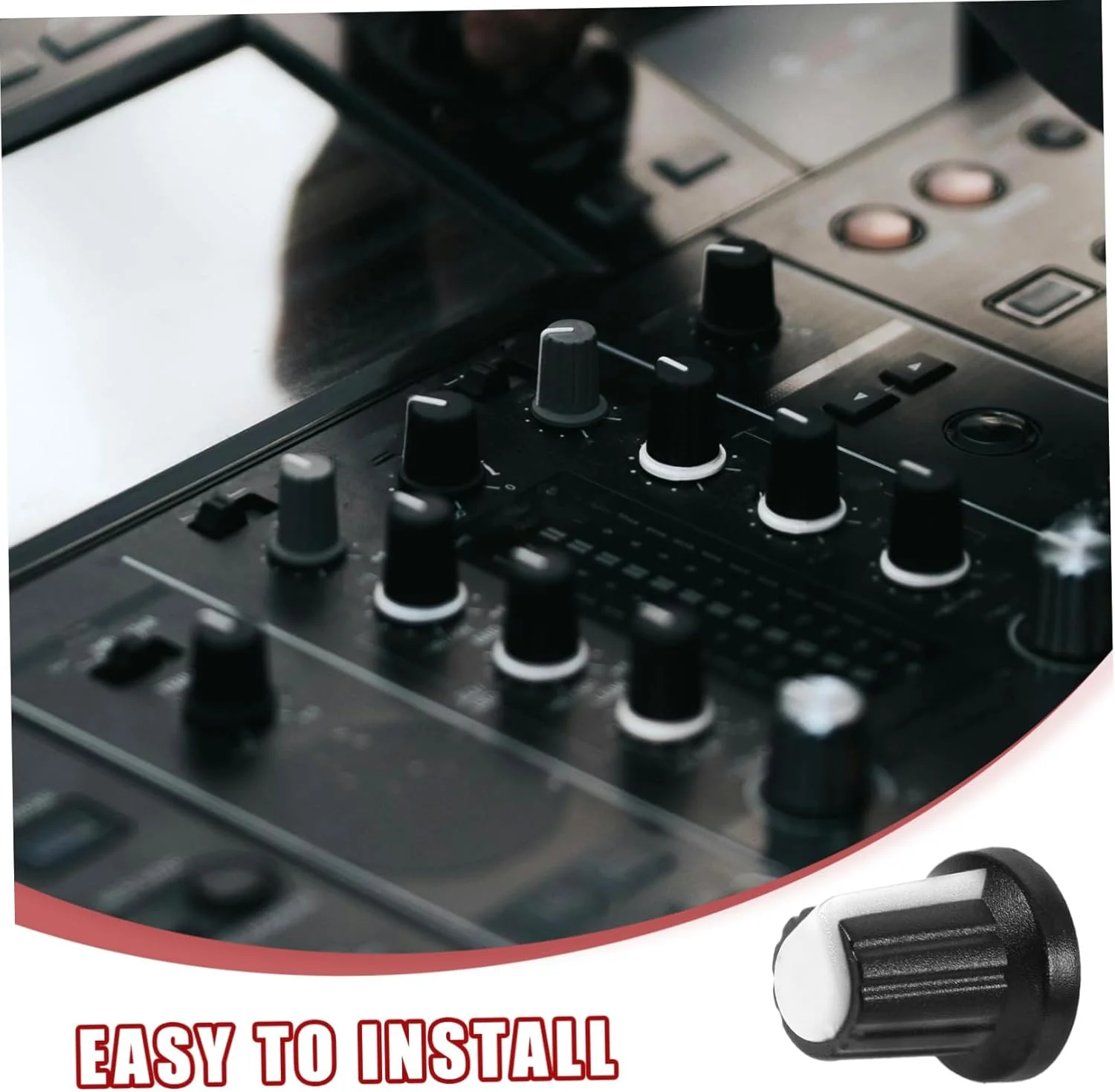 ifundom 60 عدد دکمه لوازم جانبی تعمیر و نگهداری تجهیزات دی جی قطعات دستگاه دی جی کلاهک های کنترل صدا قطعات کنترلر دی جی جایگزین کلاهک های پتانسیومتر آداپتورهای پلاگین کلاهک های صدا ifundom 60 عدد دکمه لوازم جانبی تعمیر و نگهداری تجهیزات دی جی قطعات دستگاه دی جی کلاهک های کنترل صدا قطعات کنترلر دی جی جایگزین کلاهک های پتانسیومتر آداپتورهای پلاگین کلاهک های صدا