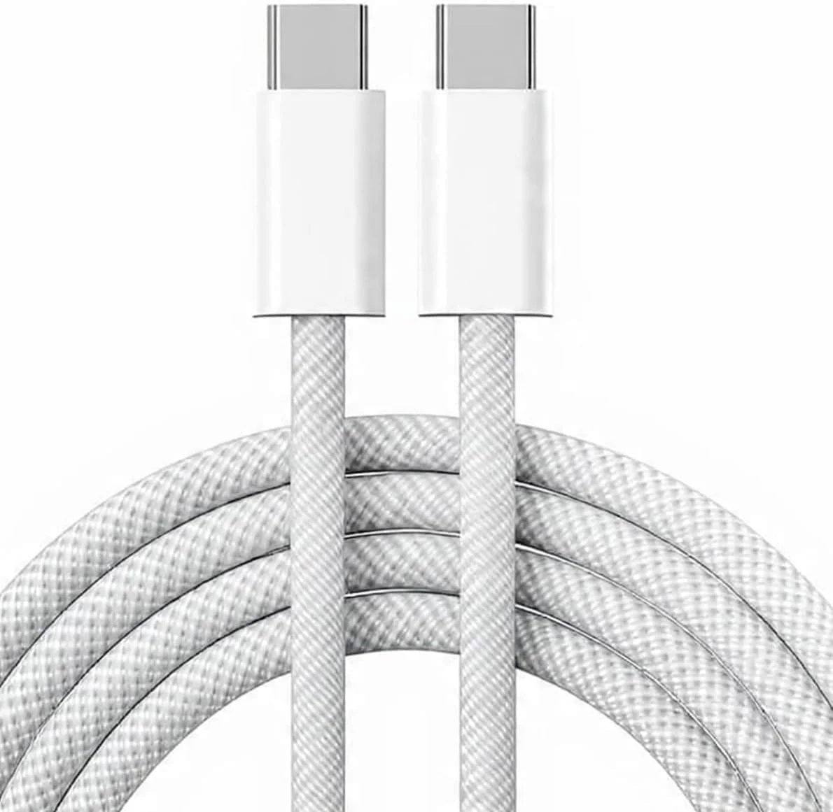 کابل شارژ سریع 240 واتی USB Type-C (2 متری) - کابل شارژ USB-C به USB-C بافته شده نایلونی سازگار با سری آیفون 17/16/15، آیپد، مک بوک، سامسونگ، هواوی - کابل بادوام کابل شارژ سریع 240 واتی USB Type-C (2 متری) - کابل شارژ USB-C به USB-C بافته شده نایلونی سازگار با سری آیفون 17/16/15، آیپد، مک بوک، سامسونگ، هواوی - کابل بادوام