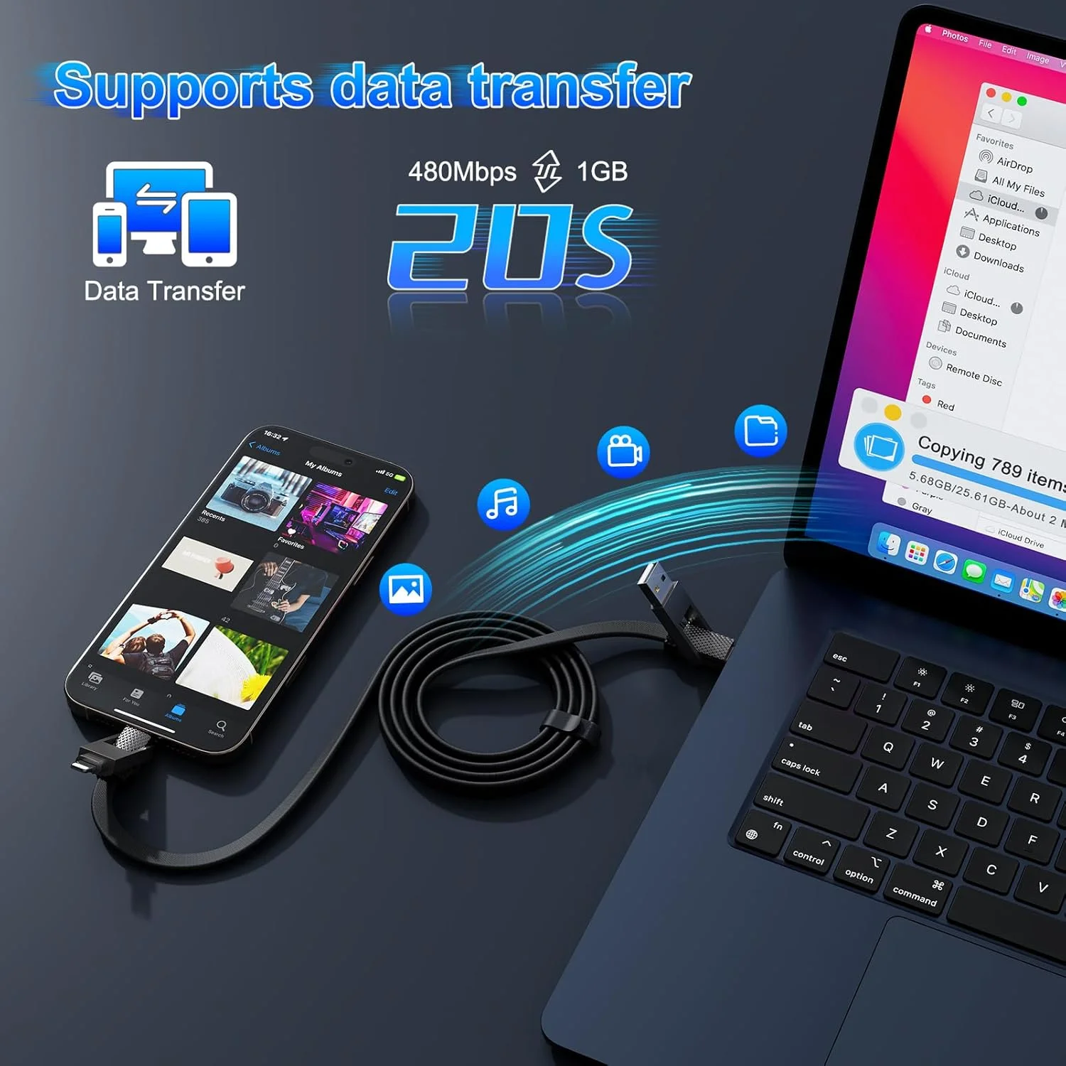 کابل شارژ 4 در 1 USB C 100W - کابل شارژر چندگانه 6 فوتی تخت بافته شده آیفون آیپد با لایتنینگ، USB-C برای آیفون 15/16، سامسونگ، آیپد، مک بوک - پشتیبانی از CarPlay و Android Auto کابل شارژ 4 در 1 USB C 100W - کابل شارژر چندگانه 6 فوتی تخت بافته شده آیفون آیپد با لایتنینگ، USB-C برای آیفون 15/16، سامسونگ، آیپد، مک بوک - پشتیبانی از CarPlay و Android Auto