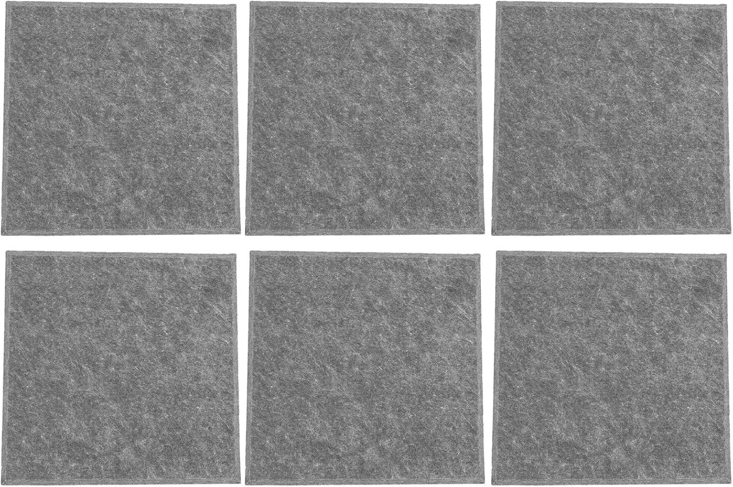 پنل های فوم عایق صدا، فوم آکوستیک جاذب صدا، 30 x 30 x 2.5 سانتی متر، اسفنج ضد صدا برای استودیوها و مانیتورها، 12 عدد