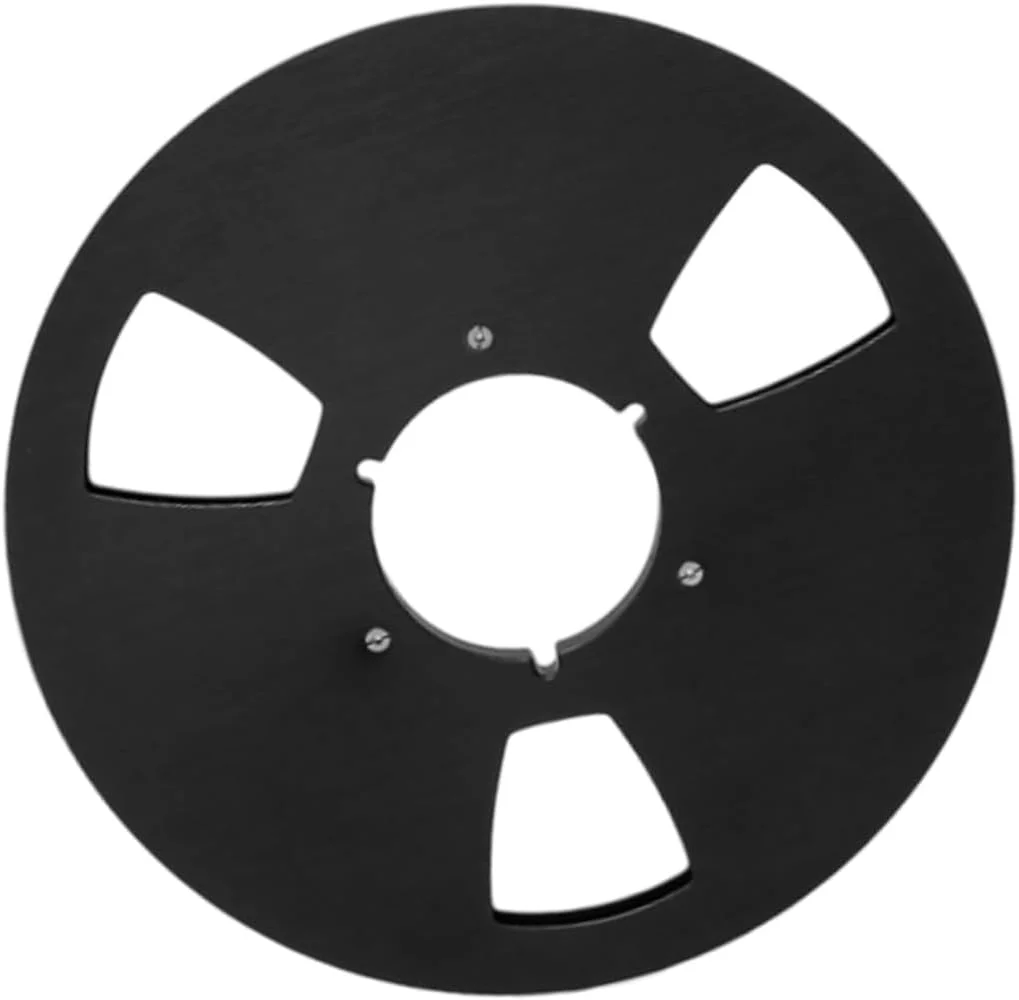 قرقره های آلومینیومی 10.5 اینچی، قرقره خالی با توپی، نوار برای 1/4 اینچ (6.35 سانتی متر)، تجهیزات استودیو، حلقه باز