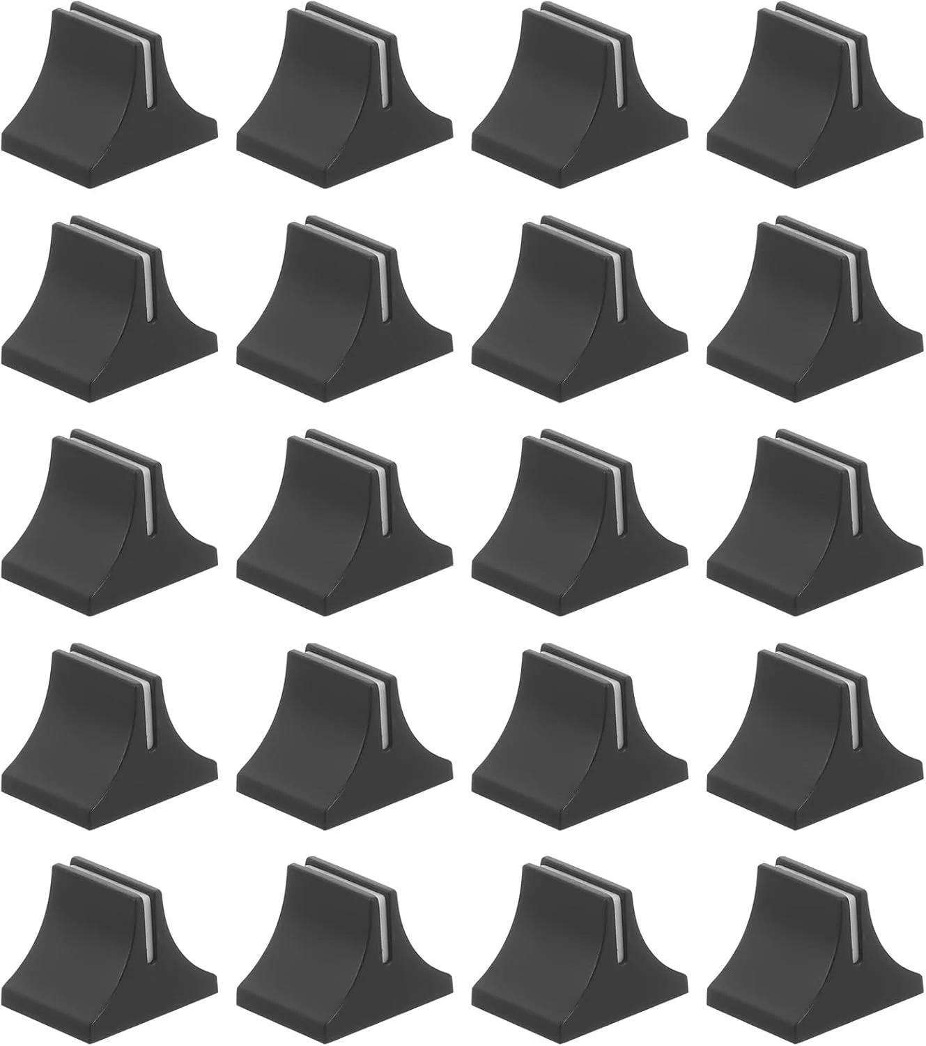 Cabilock 20 عدد درپوش فشاری پلاستیکی برای پتانسیومتر، لغزنده، میکسر مستقیم، دکمه فیدر، درپوش های پلاستیکی بادوام برای پنل کارت صدا و میکسر صدا، جمع و جور و ساده