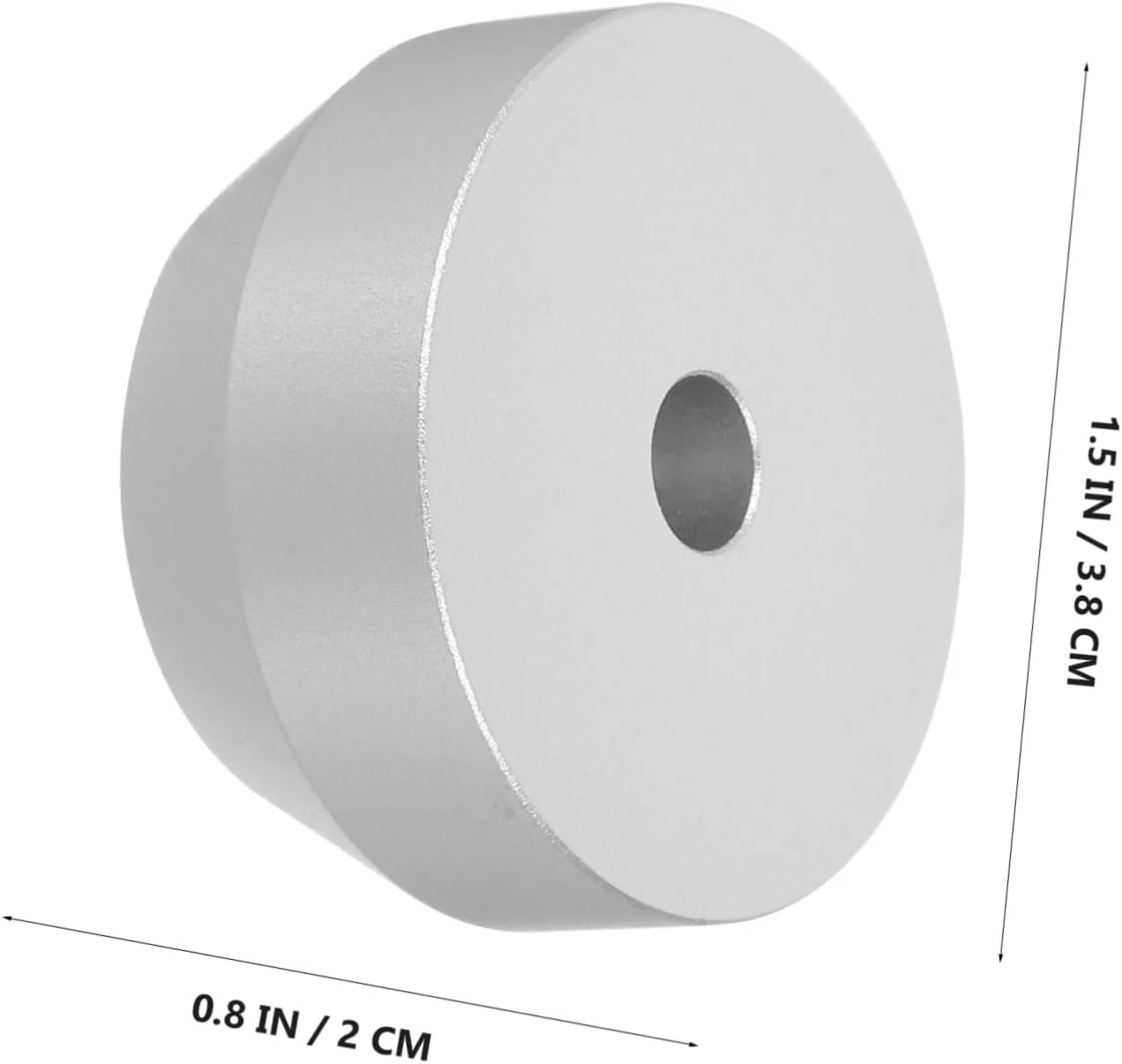 آداپتور وزنه وینیل Kisangel: تثبیت کننده جایگزین صفحه گرامافون - تثبیت کننده آداپتور صفحه گرامافون یکپارچهسازی با سیستمعامل برای دوستداران موسیقی در سیستم صوتی خانگی