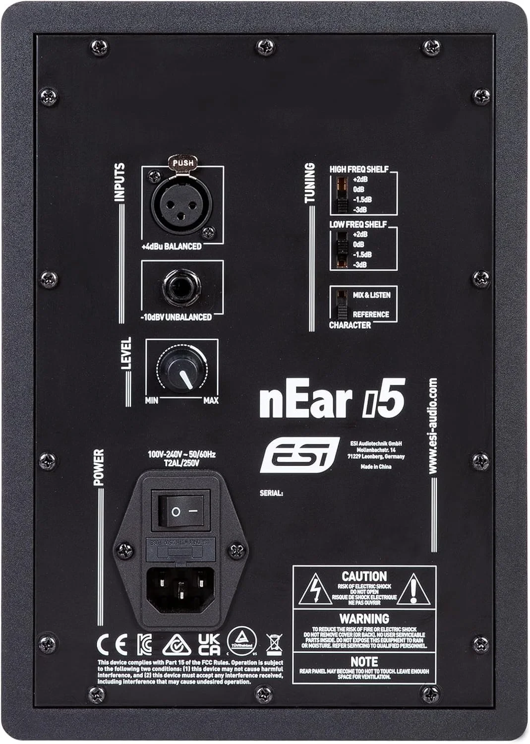 مانیتور رفرنس استودیویی 5 اینچی ESI Near i5