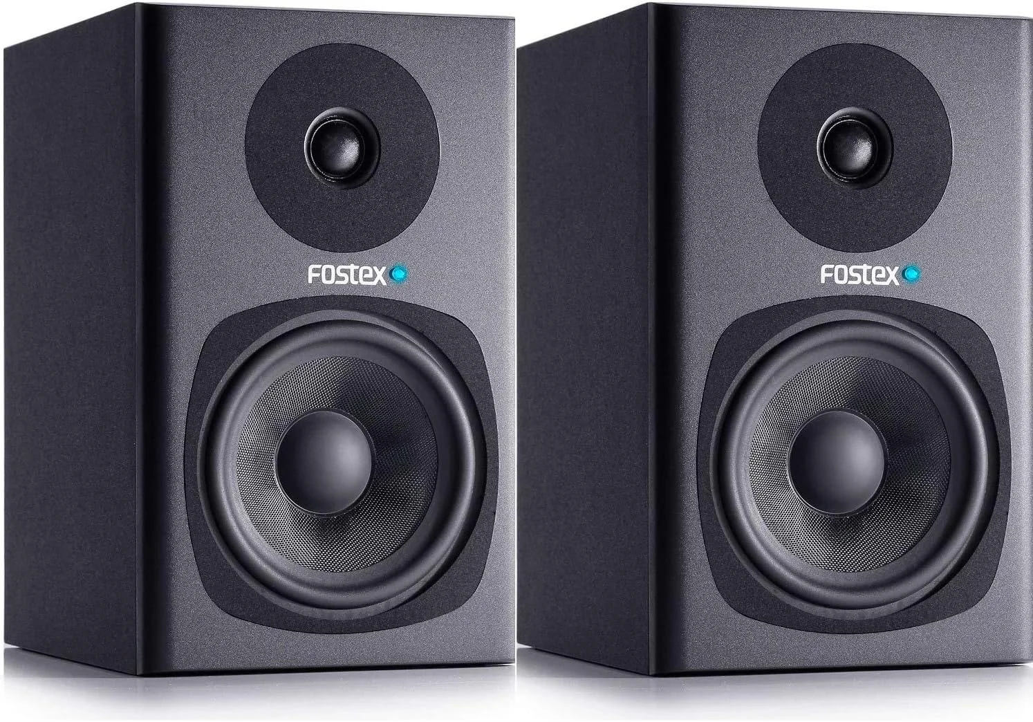 مانیتور استودیویی حرفه ای اکتیو 2 طرفه Fostex PM0.5D-B 5 اینچی، مشکی، ست 2 عددی