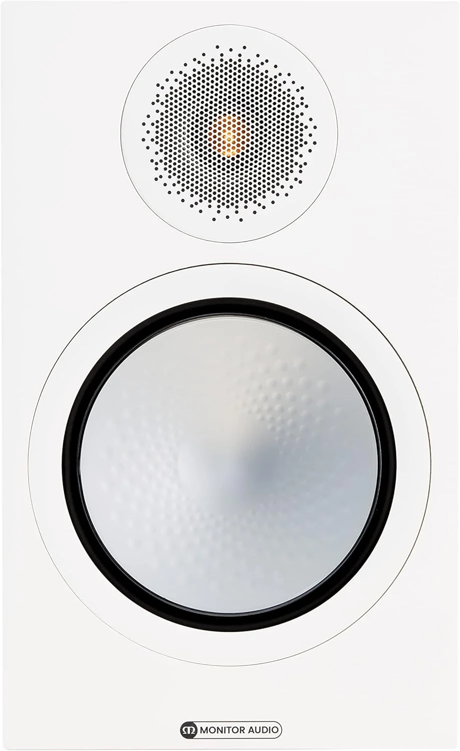 بلندگوی قفسه کتاب مانیتور آدیو سیلور 100 7G سفید ساتن، فروش به صورت جفتی