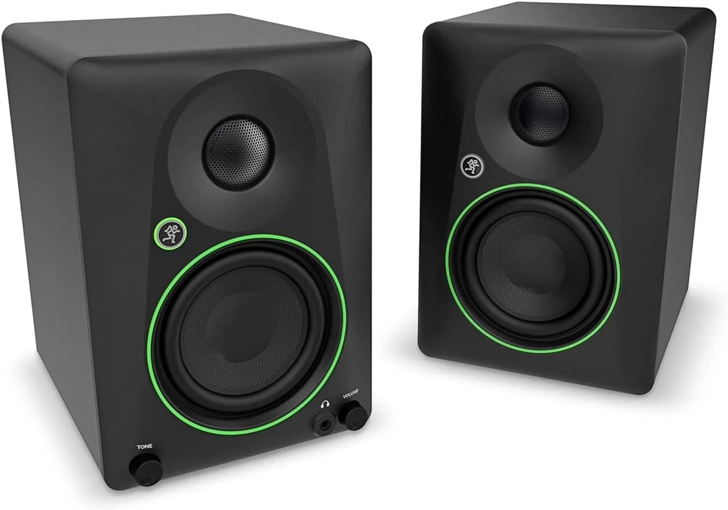 مانیتورهای استودیویی اکتیو 2-way مکی CR4.5BT با بلوتوث به همراه پایه های keepdrum قرمز