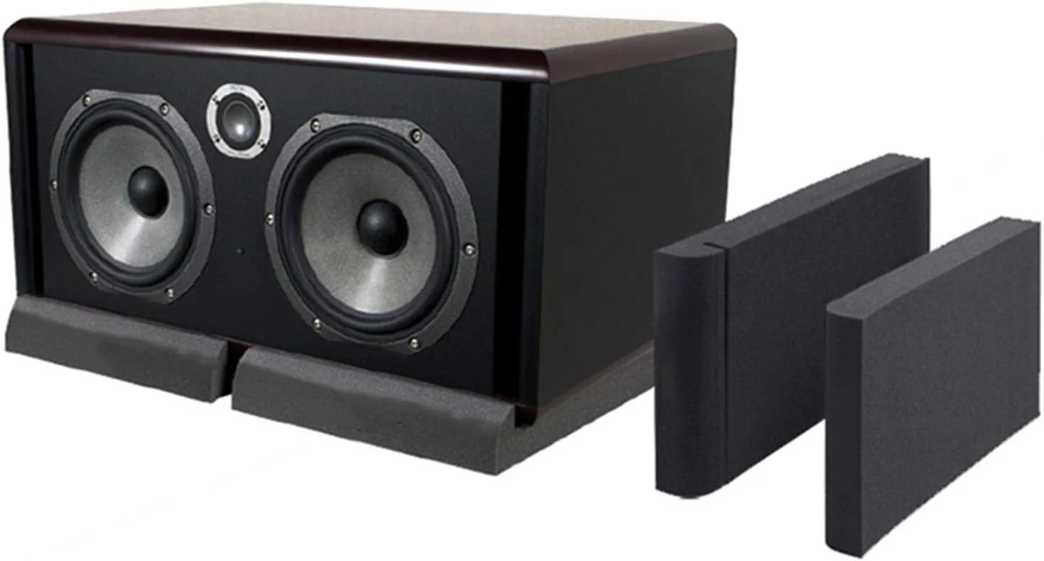 جداکننده‌های بلندگوی مانیتور | پدهای عایق صدا برای مانیتورها | پدهای جداسازی برای بلندگوهای استودیویی، پدهای میرایی بلندگو برای مانیتور استودیو، ساب ووفر، بلندگو