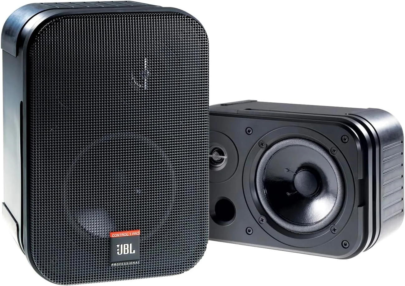 مانیتور استودیویی JBL C1Pro با پایه مشکی، 1 عدد، 23.62 x 16.00 x 14.22 سانتی متر