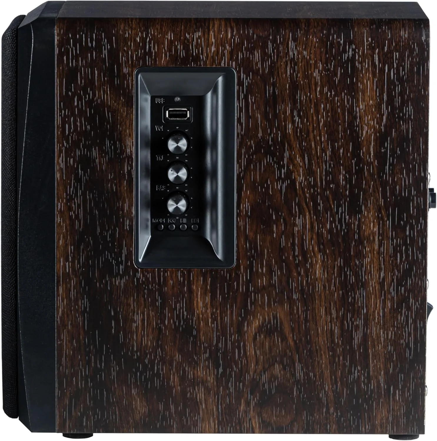 مانیتور استودیویی بلوتوث دار اکتیو Fame MMS-5، 5 اینچ، مشکی، 150 وات، 3-way، Nearfield/Midfield، ورودی های کواکسیال/اپتیکال، خروجی ساب ووفر، اتصال میکروفون، USB، اکولایزر، ریموت کنترل