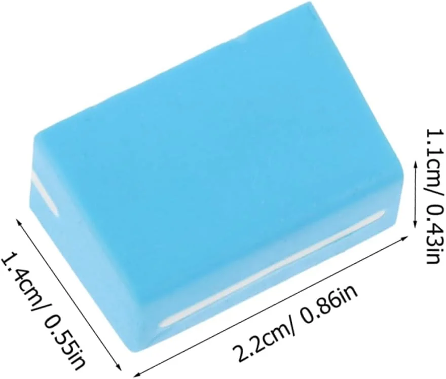 BESPORTBLE ۱۰ عدد کلاهک لاستیکی دکمه های فیدر با سوراخ داخلی ۴ میلی متری برای میکسر، لغزنده، جایگزین کلاهک های فیدر، لوازم جانبی برای میکسر کنسول در رنگ های سیاه، قرمز، آبی، بنفش، سبز، سفید