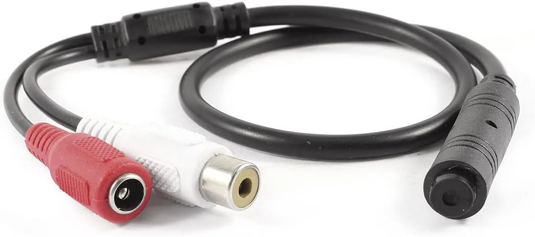 میکروفون مانیتور صدا DC6V-12V 10mA 2 RCA Audio Micro Subtile مدل 603C