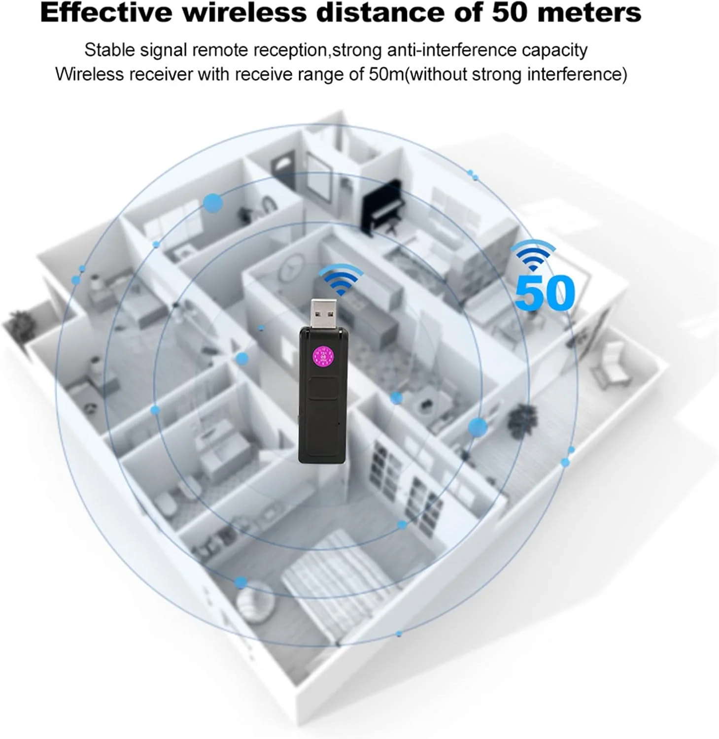 میکروفون یونیورسال VHF 2 در 1، میکروفون داینامیک دوگانه حرفه ای، سیستم میکروفون بی سیم با گیرنده USB برای کارائوکه خانگی/جلسه/سخنرانی (1 برای 2) میکروفون یونیورسال VHF 2 در 1، میکروفون داینامیک دوگانه حرفه ای، سیستم میکروفون بی سیم با گیرنده USB برای کارائوکه خانگی/جلسه/سخنرانی (1 برای 2)