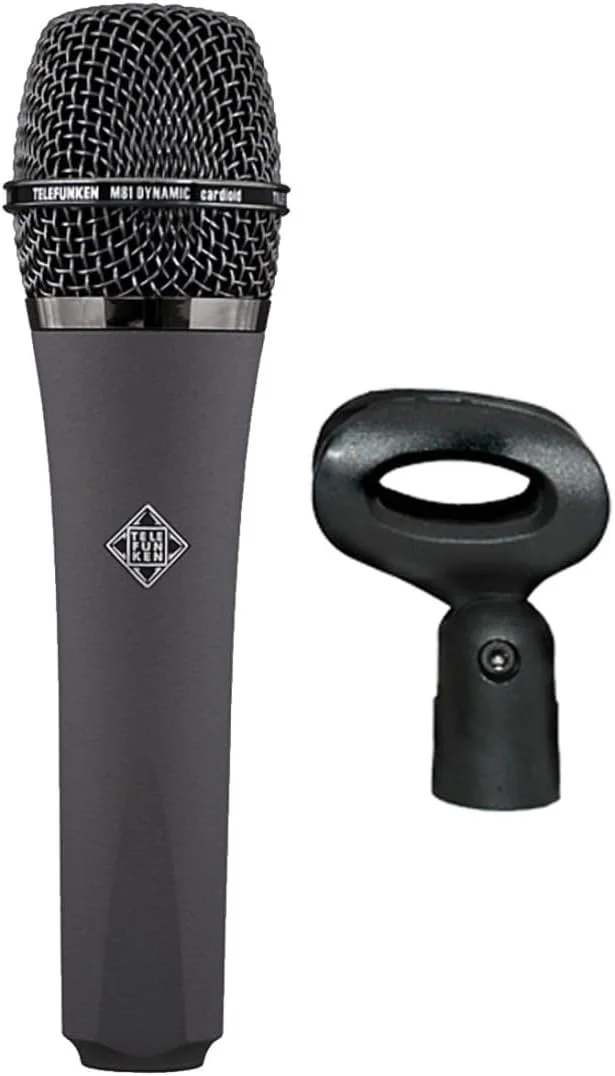 میکروفون داینامیک Telefunken M81 + پایه میکروفون MS106B میکروفون داینامیک Telefunken M81 + پایه میکروفون MS106B