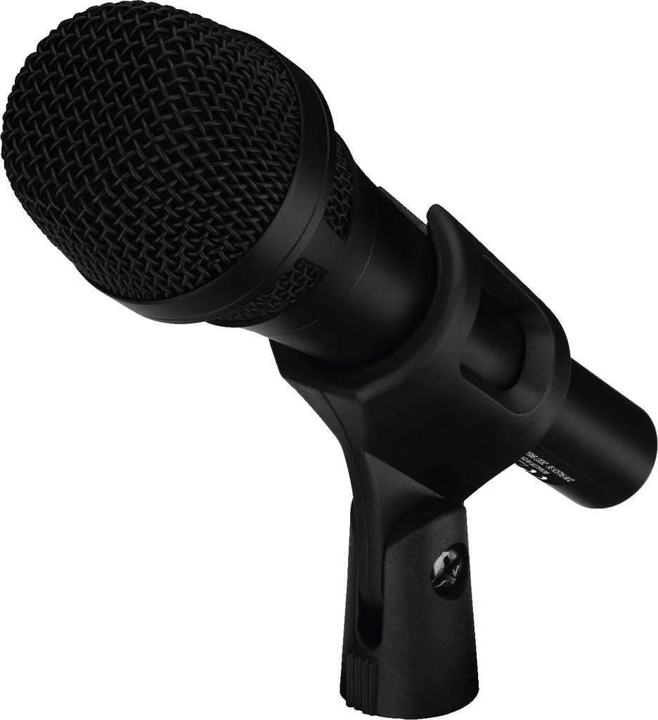 میکروفون داینامیک IMG STAGELINE DM-7 برای استیج و وکال، تقویتکننده صدا با الگوی سوپرکاردیوئید به همراه نگهدارنده میکروفون، پیچ آداپتور و کیف میکروفون، به رنگ مشکی میکروفون داینامیک IMG STAGELINE DM-7 برای استیج و وکال، تقویتکننده صدا با الگوی سوپرکاردیوئید به همراه نگهدارنده میکروفون، پیچ آداپتور و کیف میکروفون، به رنگ مشکی