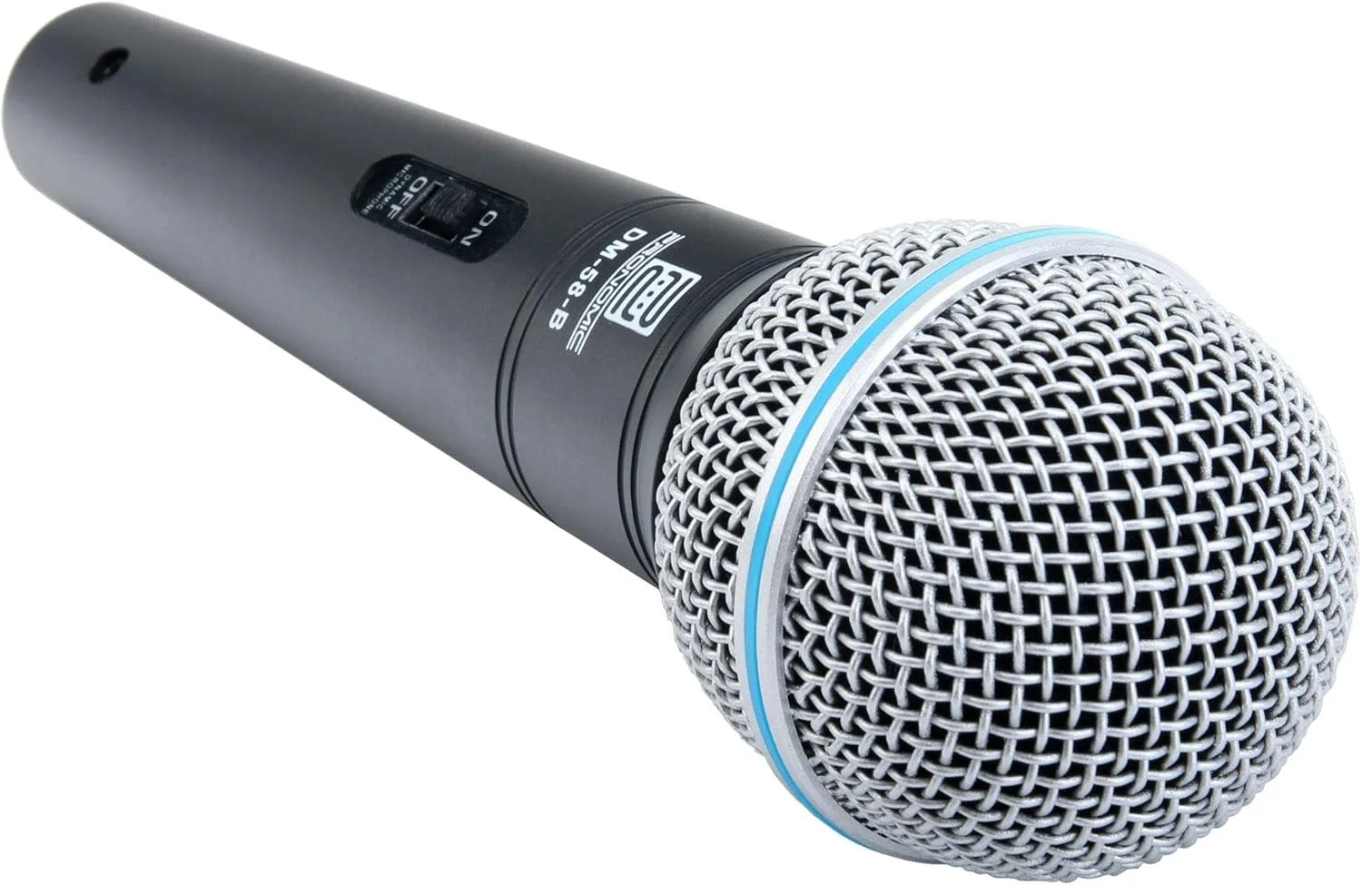 میکروفون داینامیک آواز پرونومیک DM-58-B با کلید (برای سخنرانی، آواز و سازها، الگوی قطبی: سوپرکاردیوئید، پاسخ فرکانسی: 70-16.000 هرتز، شامل کیف، گیره، آداپتور) میکروفون داینامیک آواز پرونومیک DM-58-B با کلید (برای سخنرانی، آواز و سازها، الگوی قطبی: سوپرکاردیوئید، پاسخ فرکانسی: 70-16.000 هرتز، شامل کیف، گیره، آداپتور)